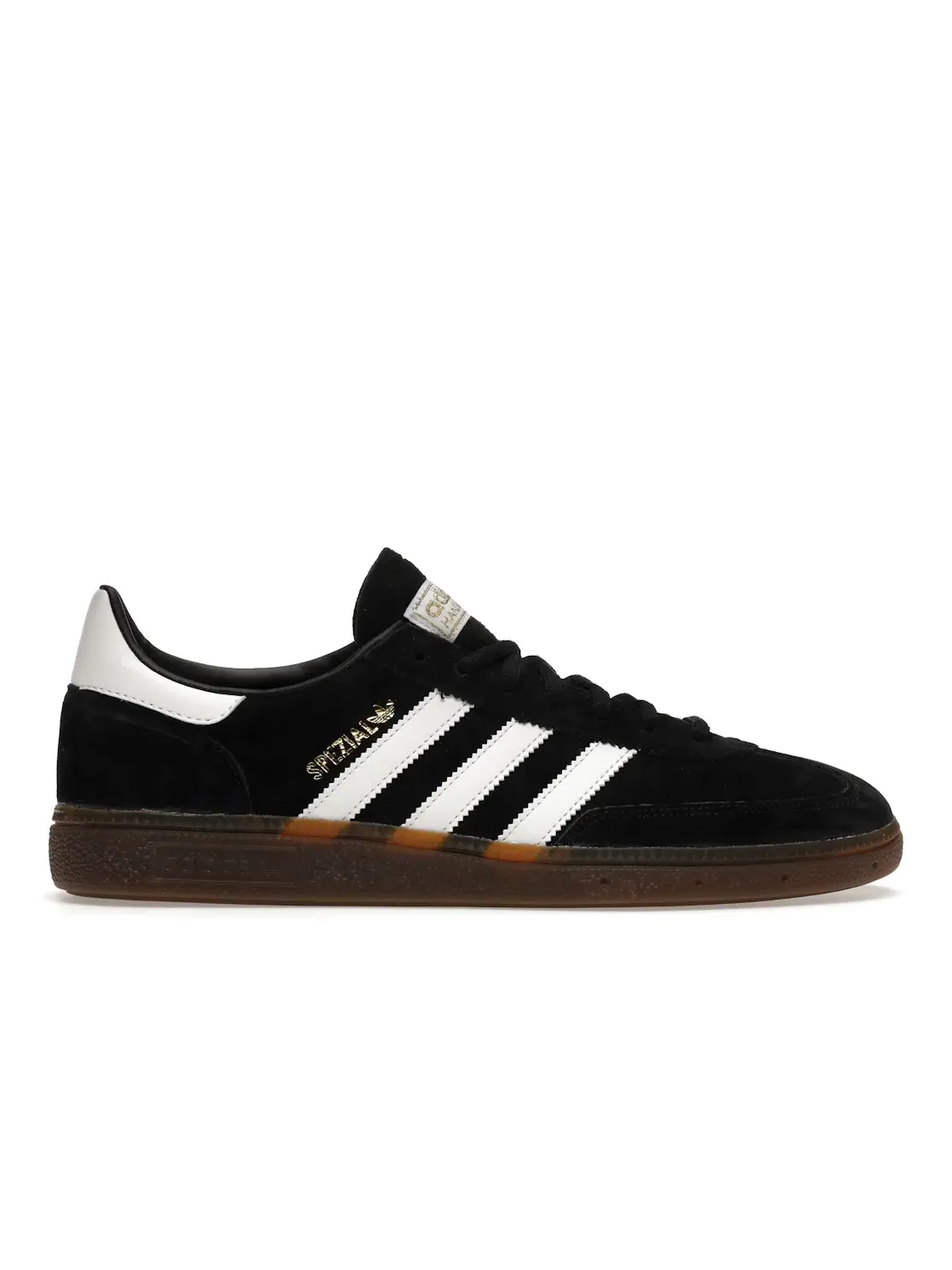 Мужские кроссовки с замшевым верхом Adidas Handball Spezial — изображение 1 из 4, черный/белый