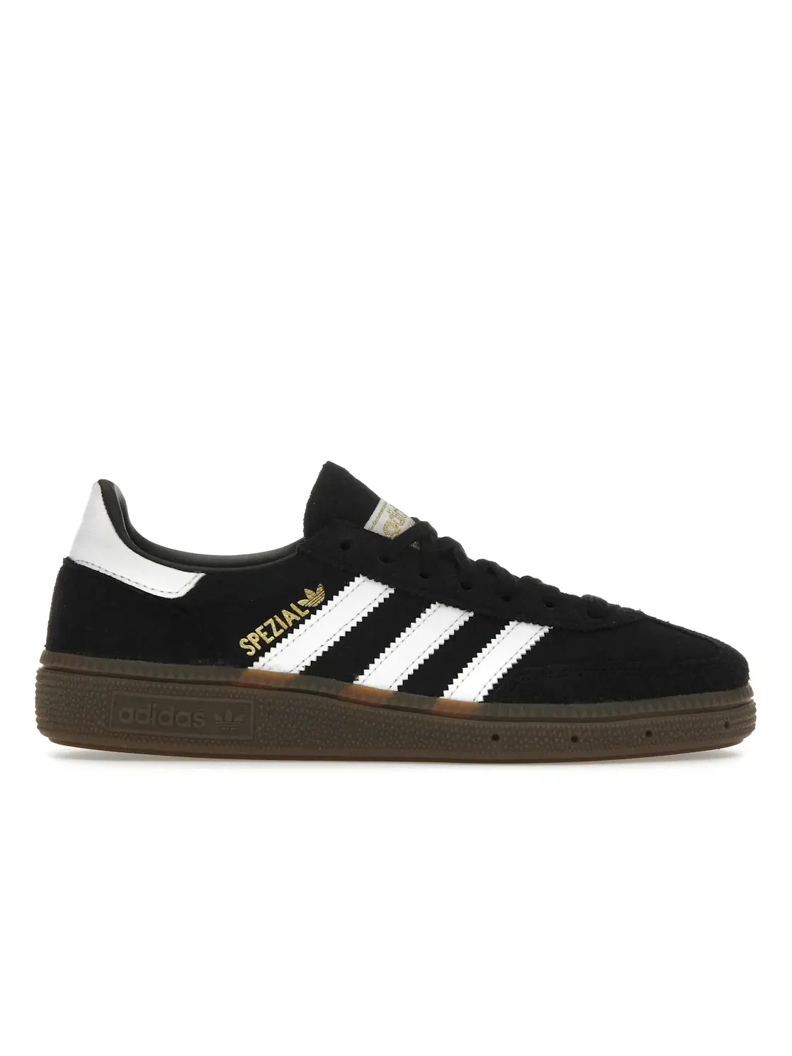 Детские кроссовки lifestyle с замшевым верхом Adidas Handball Spezial — изображение 1 из 4, черный/белый