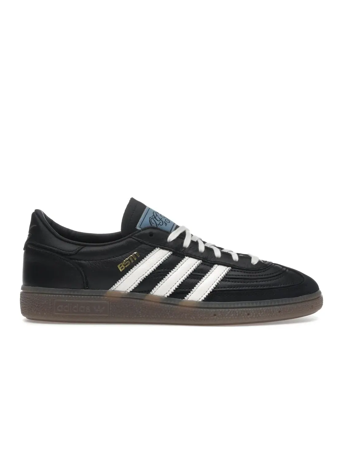 Мужские кроссовки с замшевым верхом Adidas Handball Spezial BSTN O.G. With A Twist — изображение 1 из 4, черный/черный
