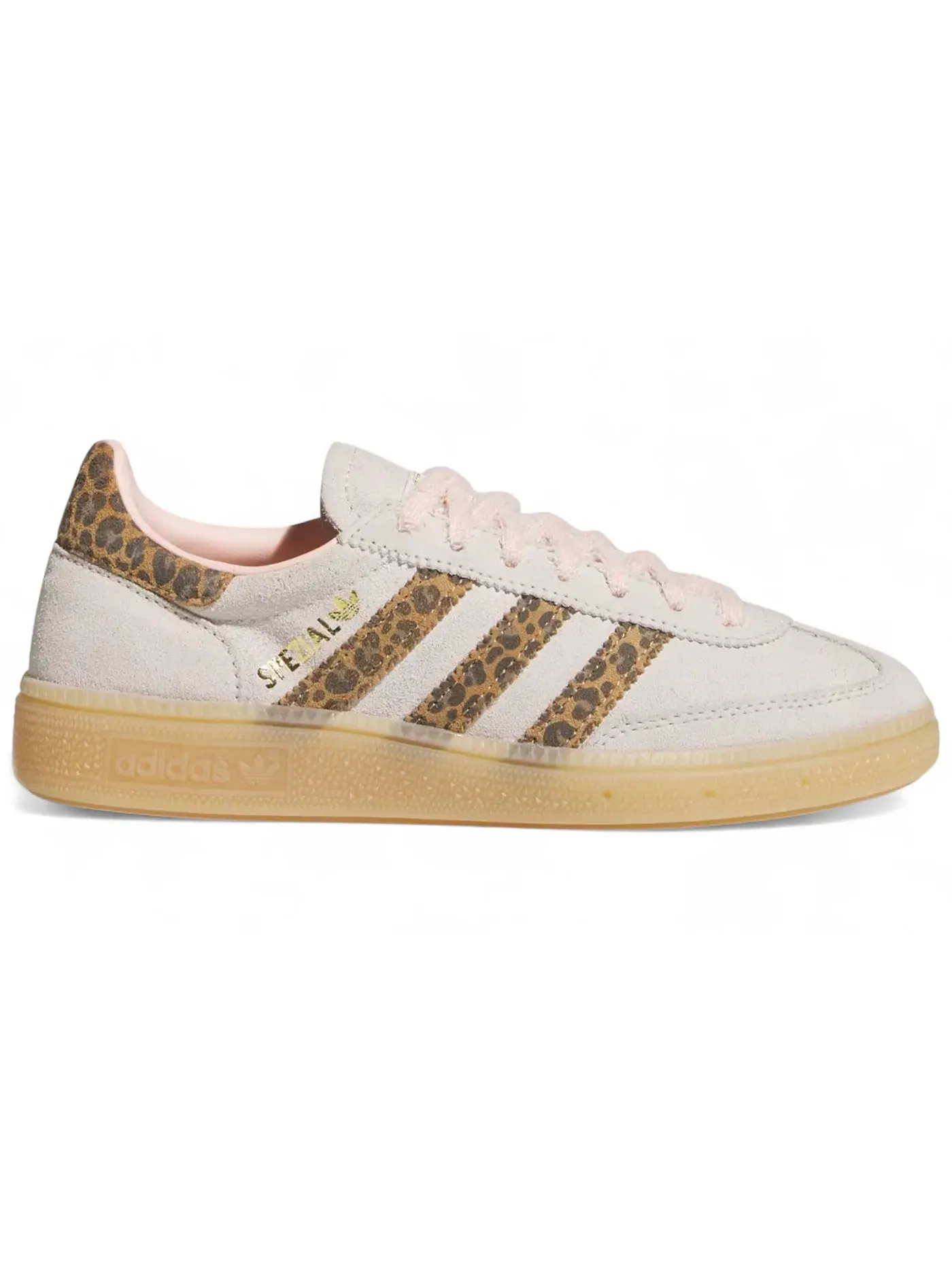 Детские кроссовки с принтом Adidas Handball Spezial — изображение 1 из 1, белый//розовый