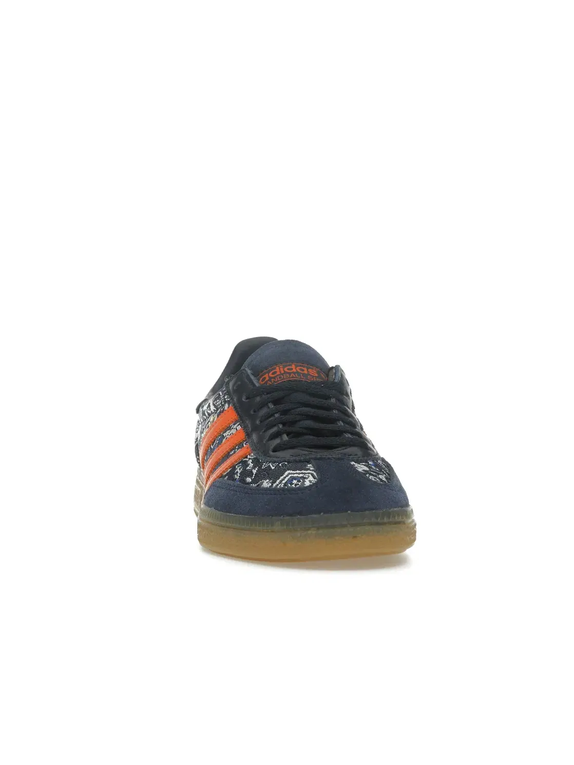 Женские кроссовки для активного отдыха Adidas Handball Spezial — изображение 2 из 4, индиго/оранжевый