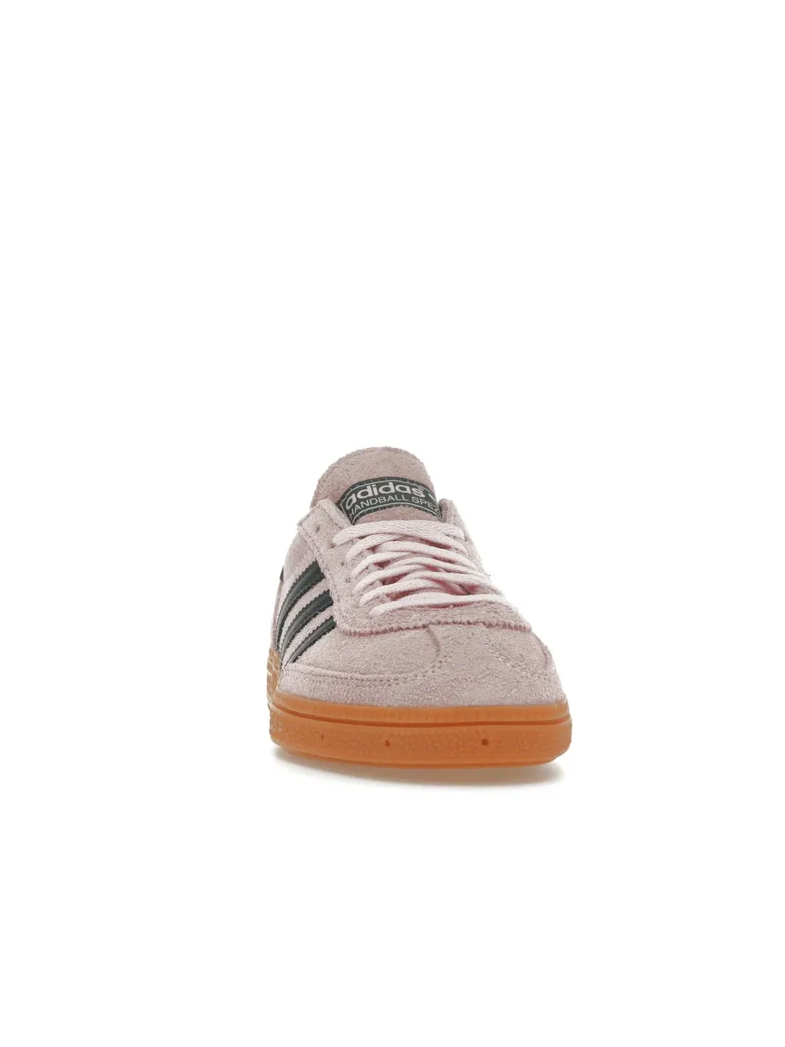 Женские кроссовки на шнуровке с замшевым и кожаным верхом Adidas Handball Spezial — изображение 2 из 4, прозрачный розовый
