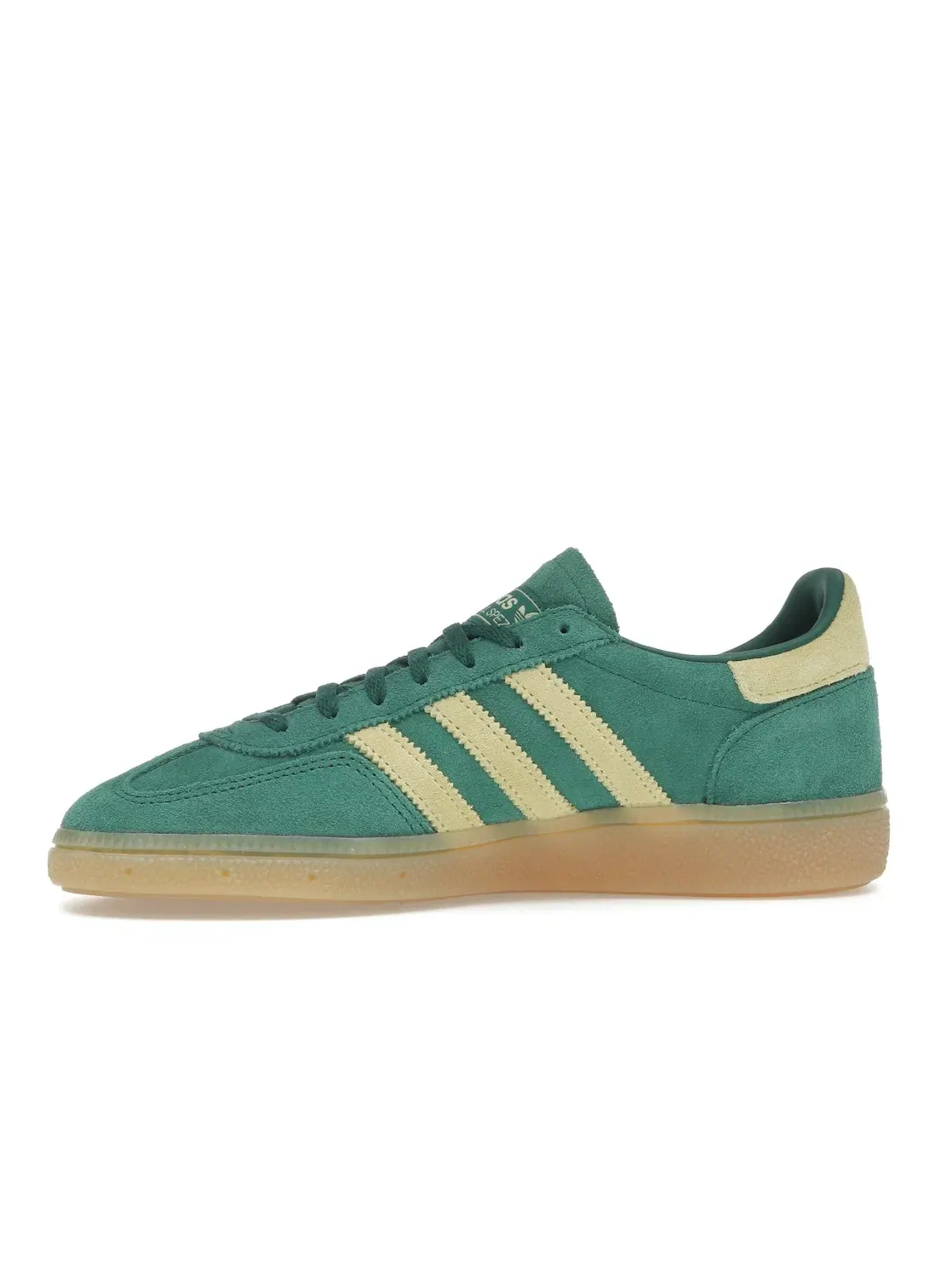 Женские кроссовки в стиле ретро Adidas Handball Spezial — изображение 3 из 4, зеленый/желтый