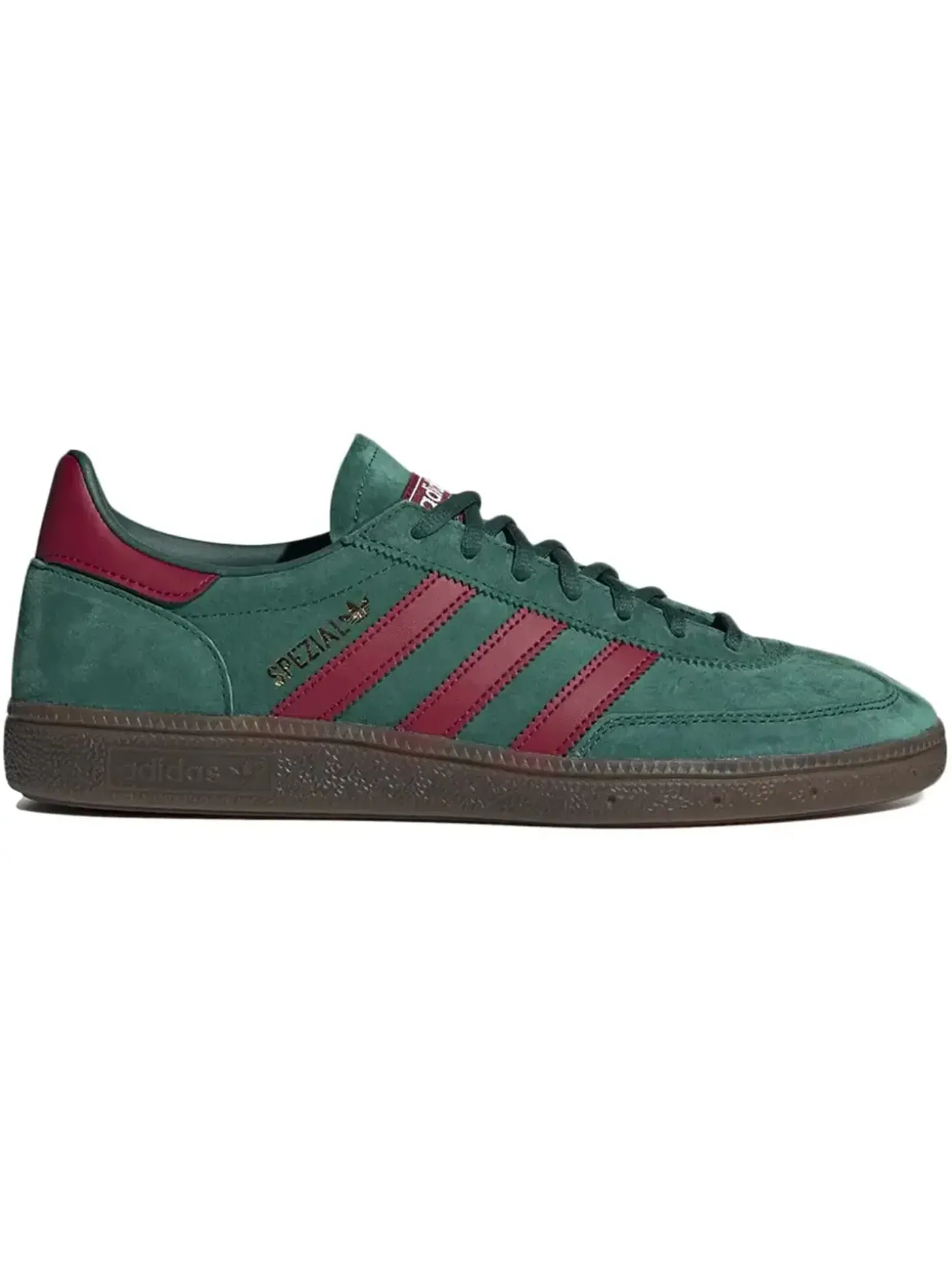 Мужские кроссовки Lifestyle Adidas Handball Spezial — изображение 1 из 1, зеленый/бордовый