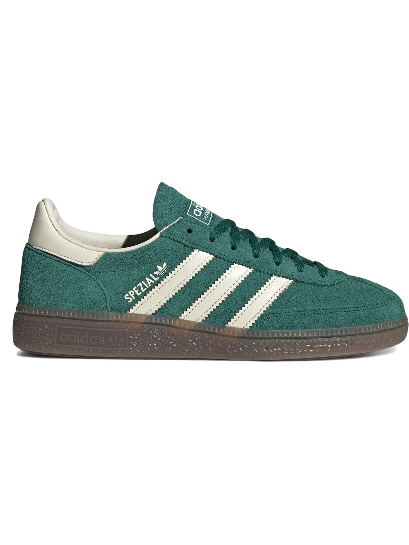 Женские кроссовки Lifestyle Adidas Handball Spezial — изображение 1 из 1, зеленый/кремовый белый