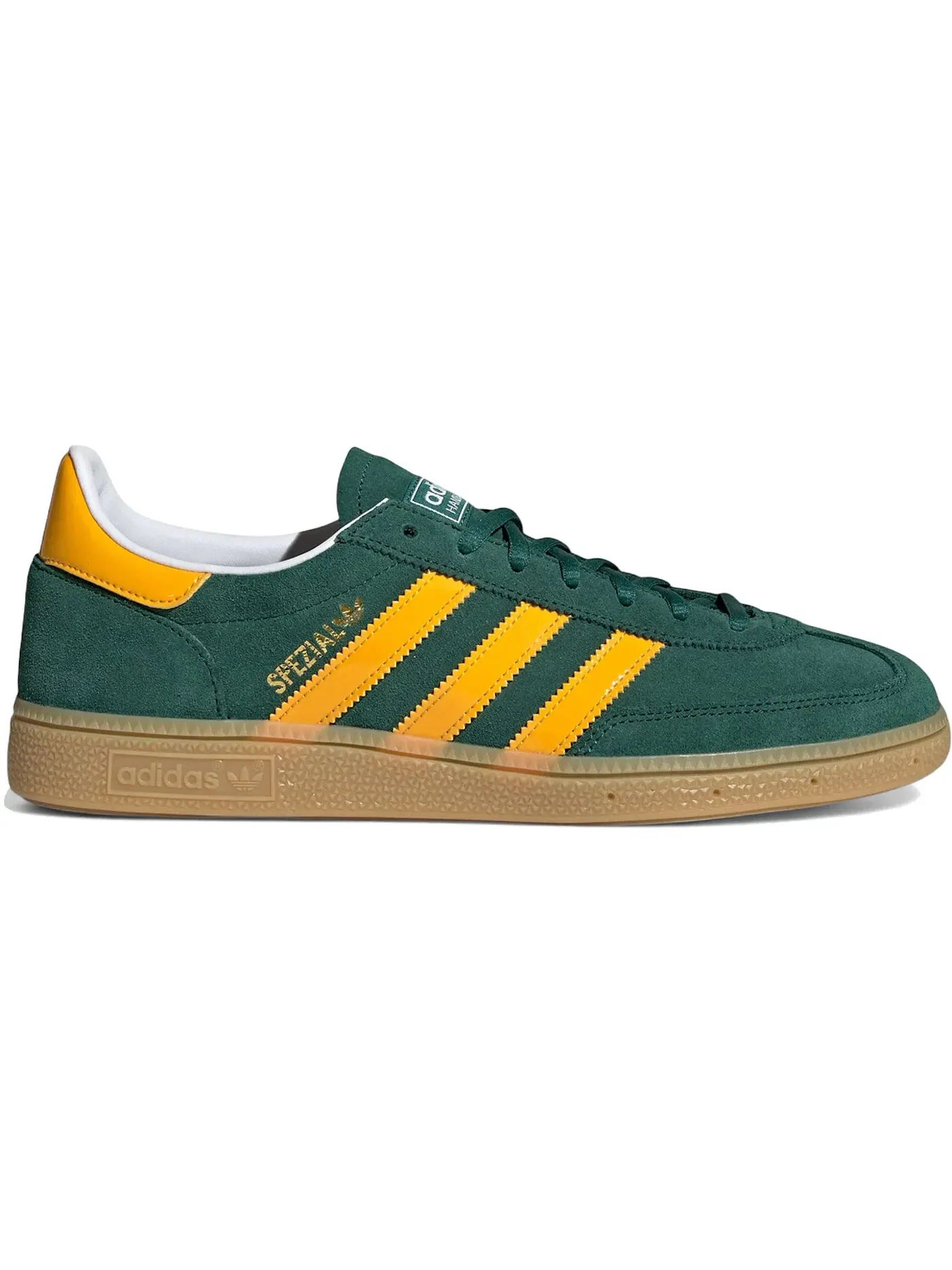 Мужские кроссовки для активного отдыха Adidas Handball Spezial — изображение 1 из 1, зеленый/желтый
