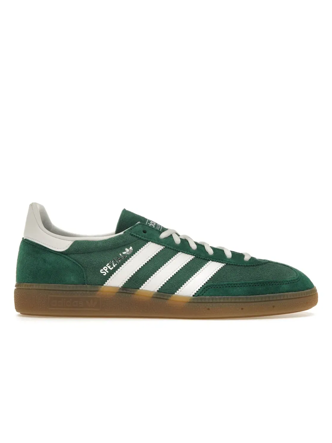 Мужские кроссовки с замшевым верхом Adidas Handball Spezial — изображение 1 из 4, зеленый/белый