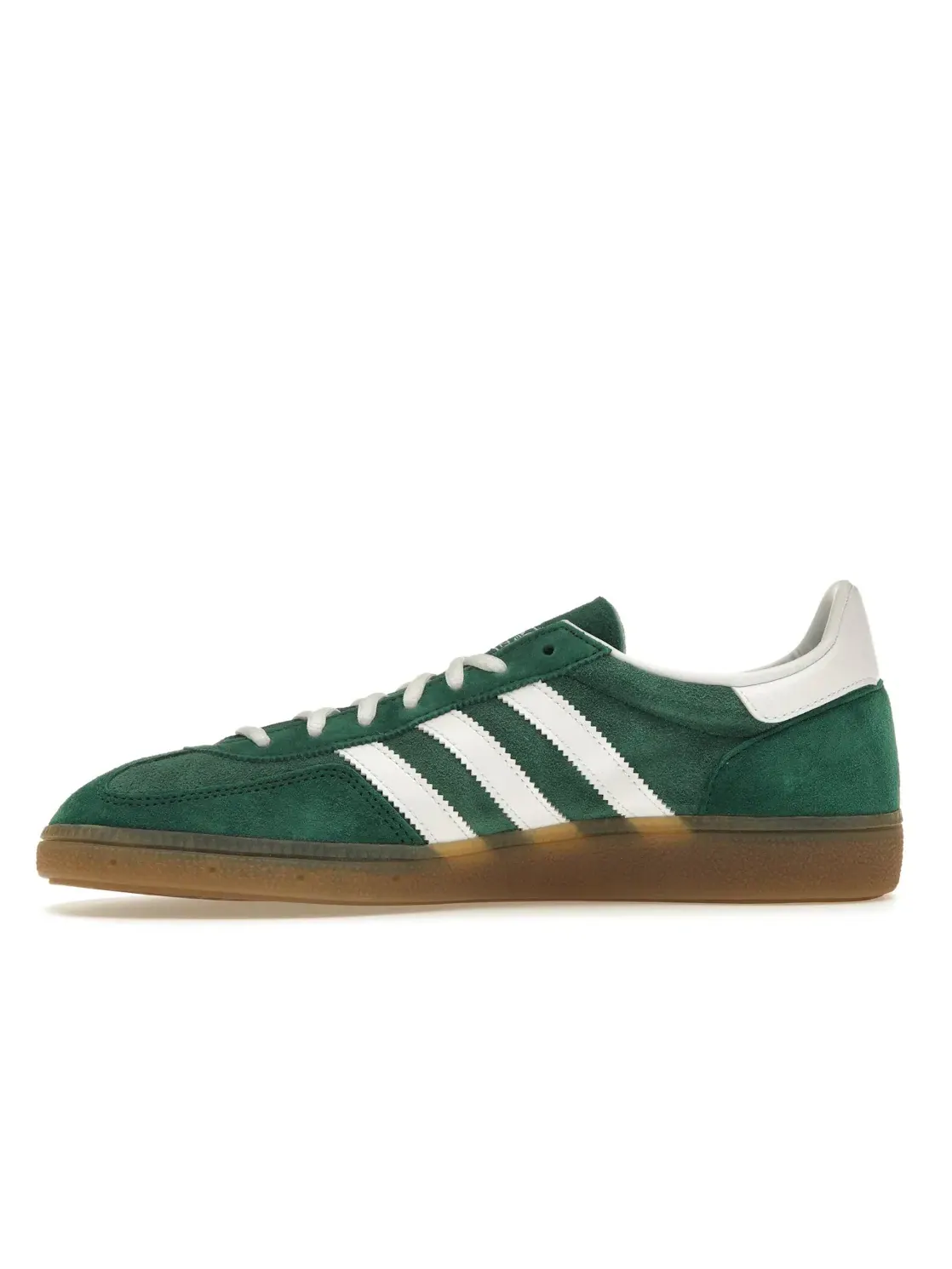 Мужские кроссовки с замшевым верхом Adidas Handball Spezial — изображение 3 из 4, зеленый/белый