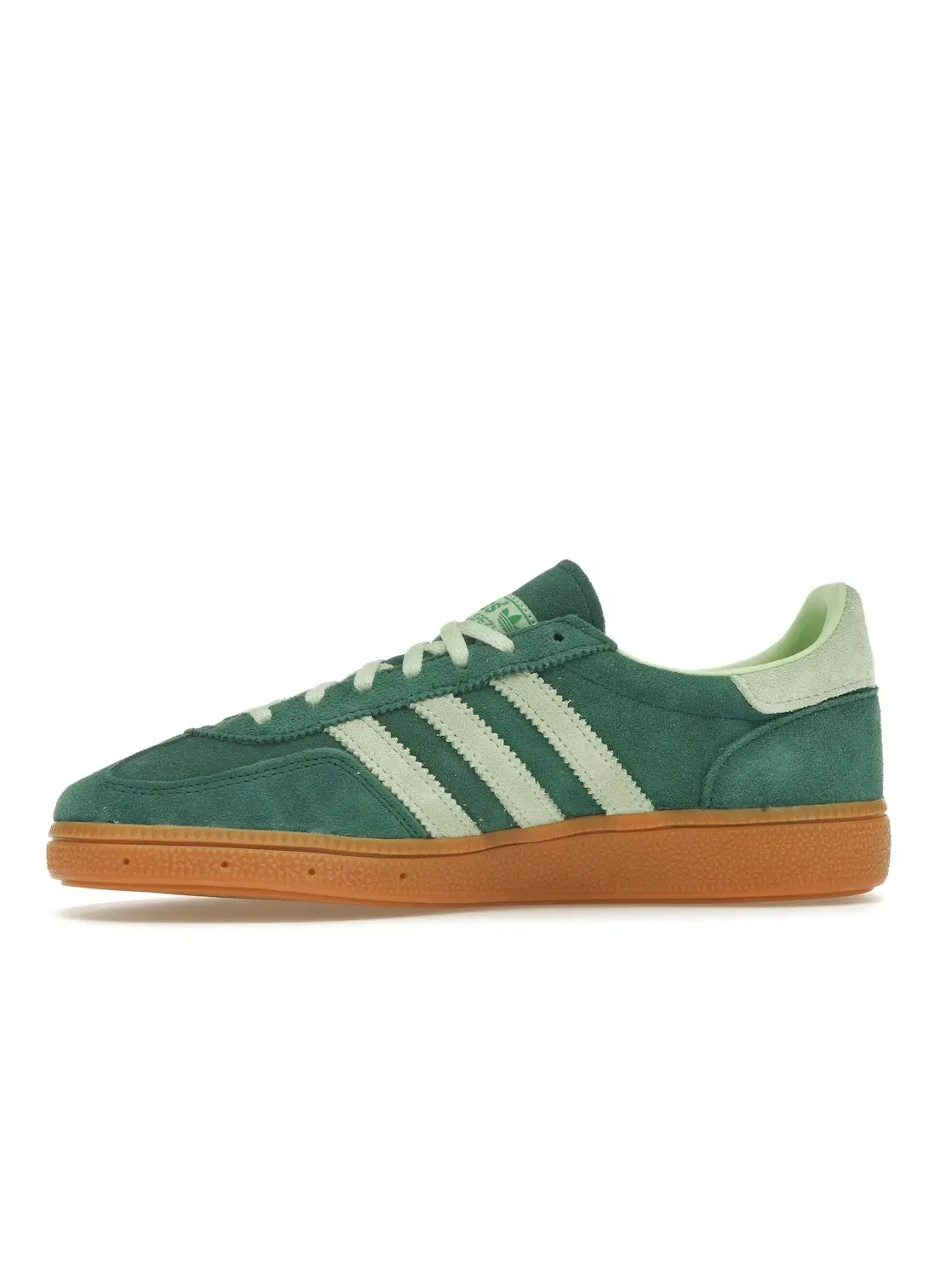 Женские кроссовки ретро с замшевым верхом Adidas Handball Spezial — изображение 3 из 4, зеленый/зеленый