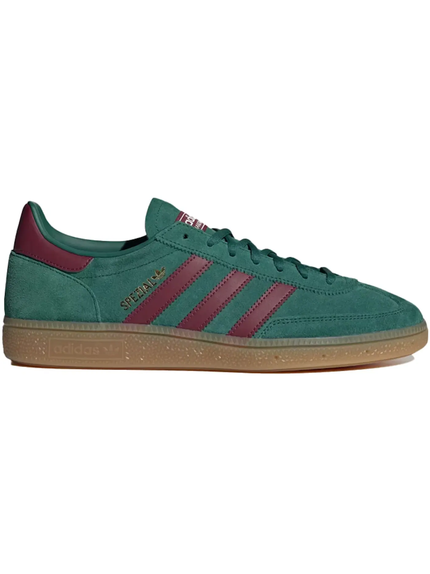 Мужские кроссовки Lifestyle Adidas Handball Spezial — изображение 1 из 1, зеленый/красный/белый