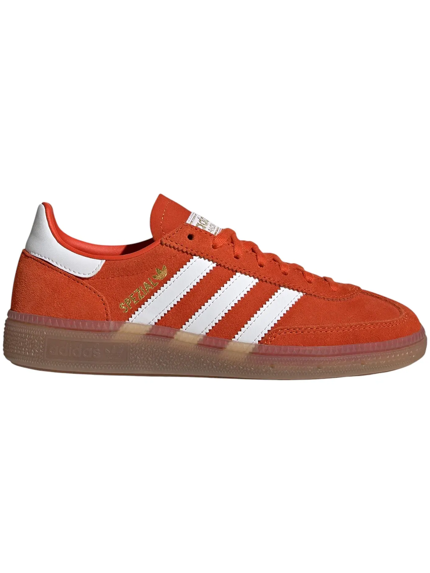 Детские кроссовки для мальчиков с замшевыми вставками Adidas Handball Spezial — изображение 1 из 1, оранжевый