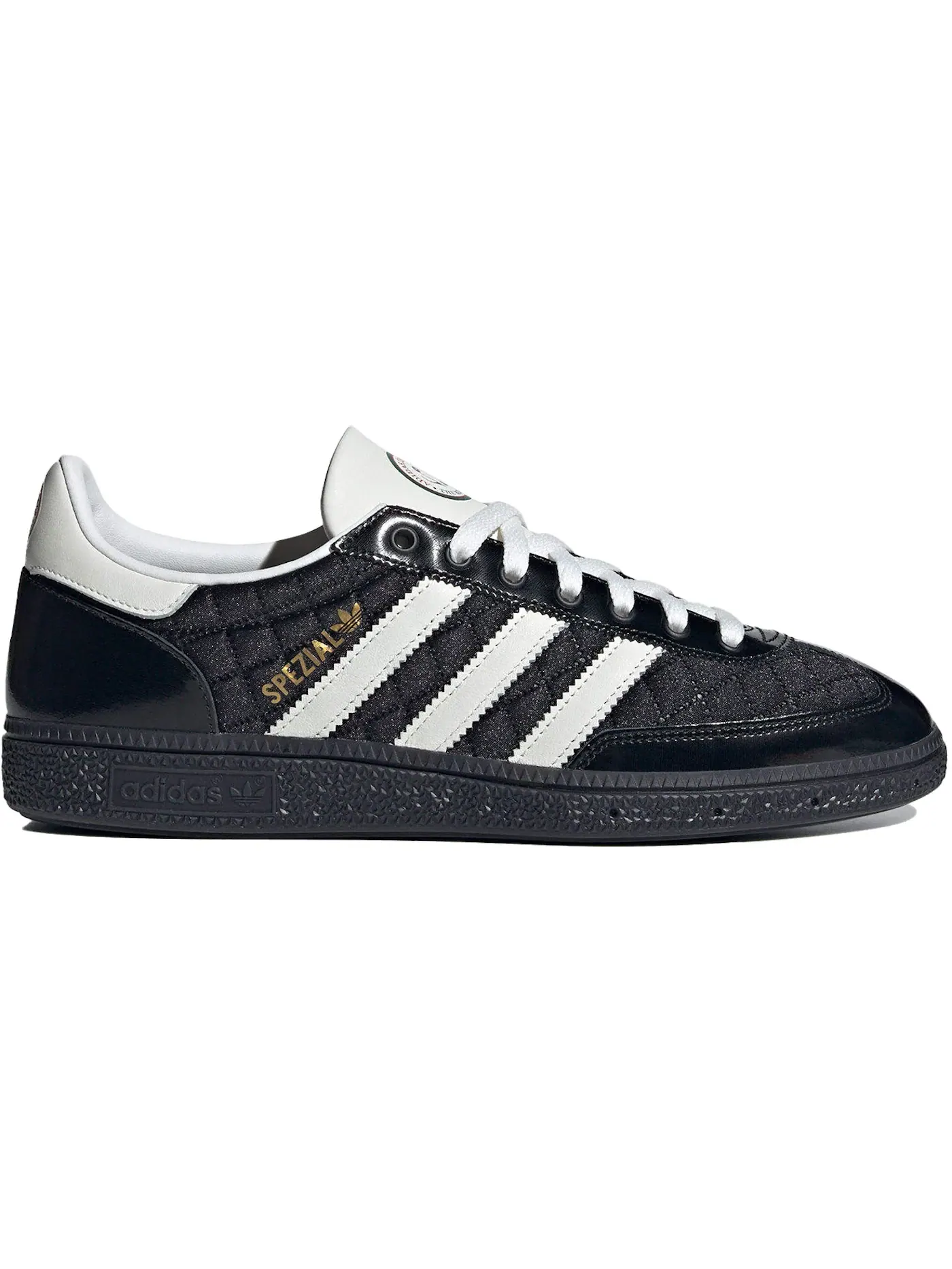 Мужские кроссовки lifestyle с замшевым верхом Adidas Handball Spezial — изображение 1 из 1, черный/белый/черный