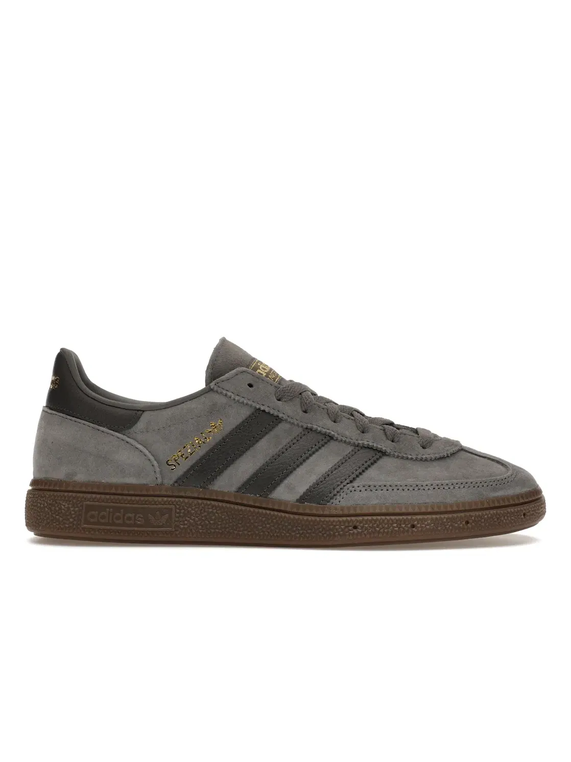 Мужские кроссовки с замшевым верхом Adidas Handball Spezial — изображение 1 из 4, серый/серый
