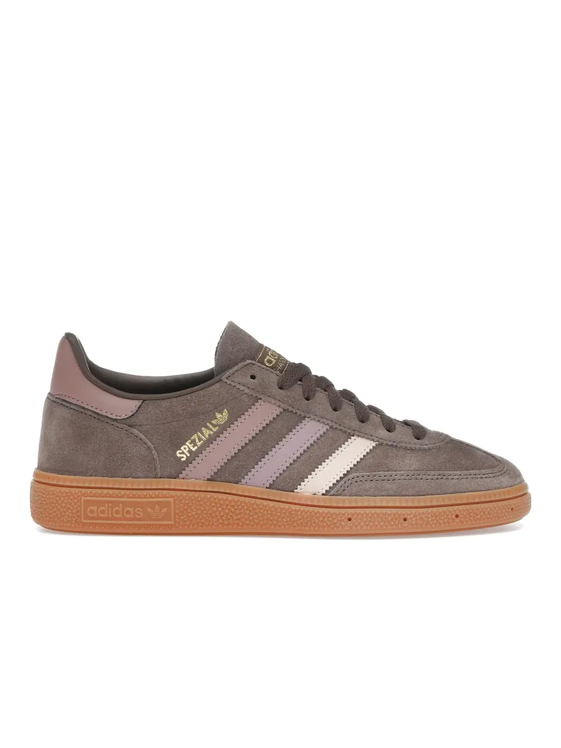 Женские кроссовки Lifestyle Adidas Handball Spezial, Earth Strata/Magic Mauve/Warm Clay — изображение 1 из 4