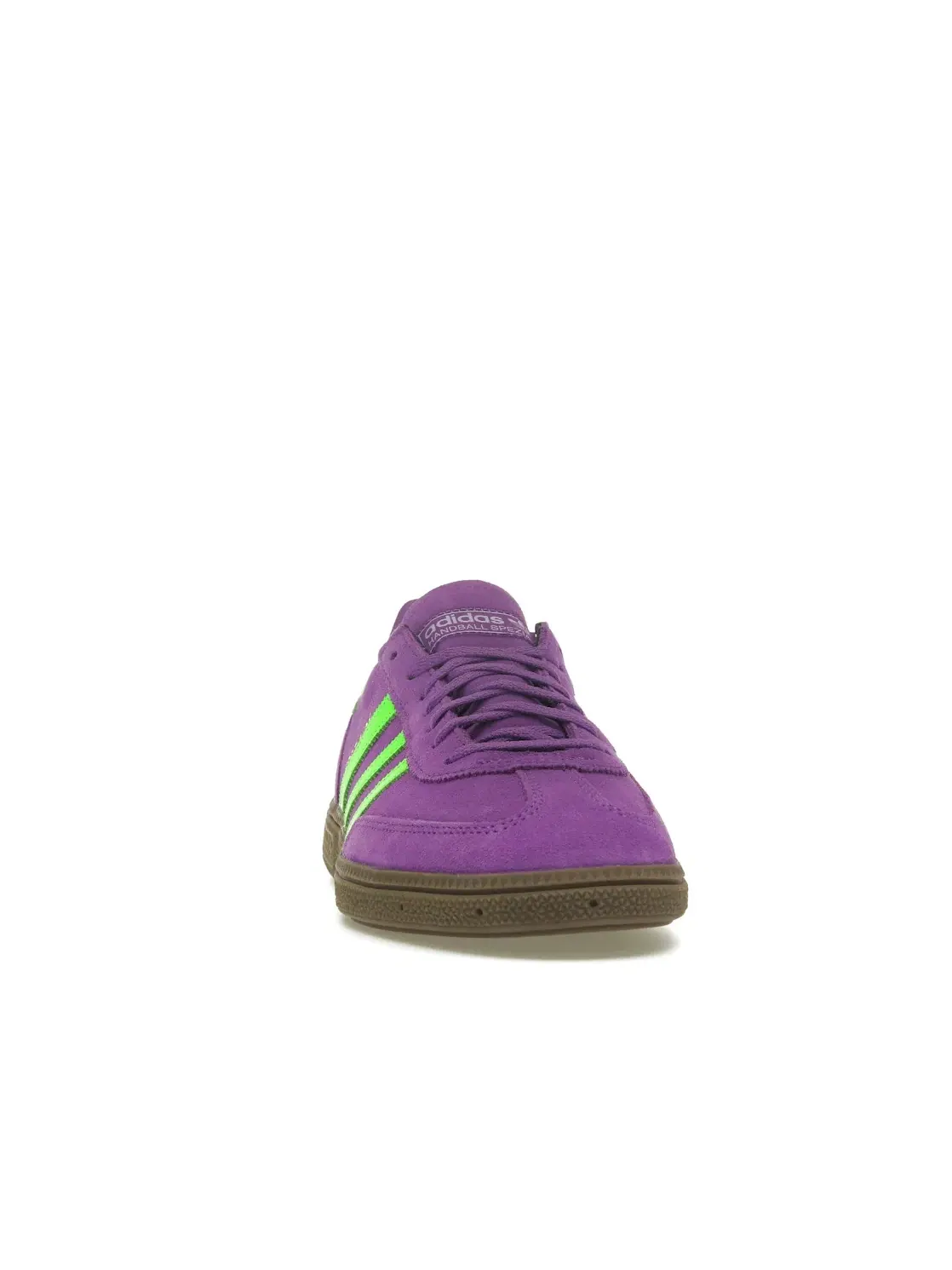 Женские кроссовки для активного отдыха Adidas Handball Spezial Elastic — изображение 2 из 4, фиолетовый зеленый