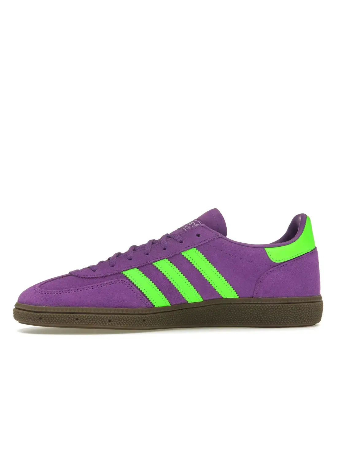 Женские кроссовки для активного отдыха Adidas Handball Spezial Elastic — изображение 3 из 4, фиолетовый зеленый
