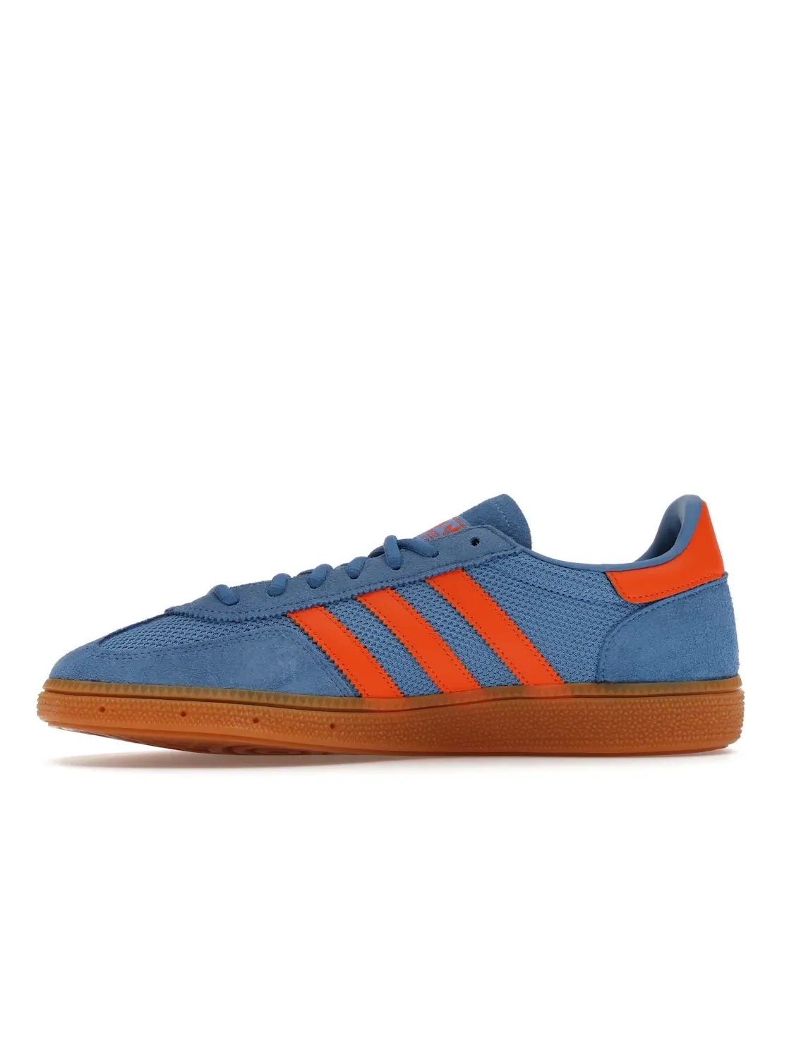 Мужские кроссовки с контрастными акцентами Adidas Handball Spezial — изображение 3 из 4, синий оранжевый