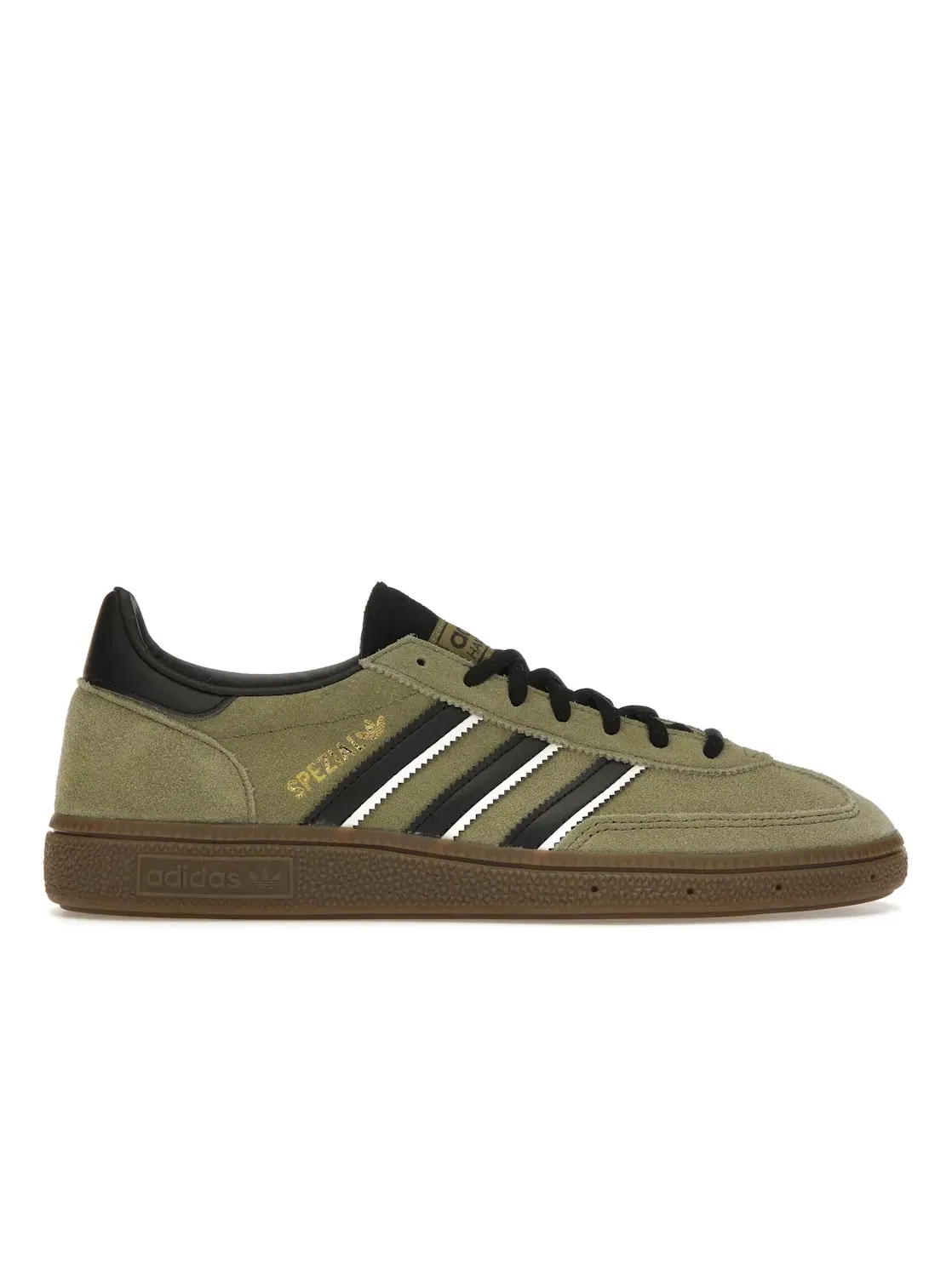 Мужские кроссовки Lifestyle Adidas Handball Spezial — изображение 1 из 4, оливковый/черный/белый