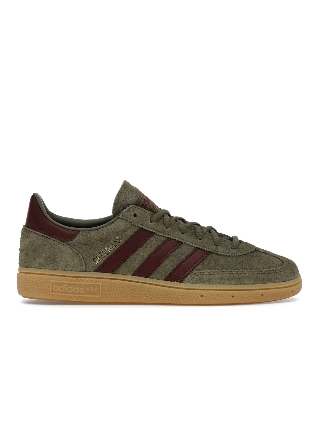 Мужские кроссовки Lifestyle с замшевым верхом Adidas Handball Spezial — изображение 1 из 4, оливковый коричневый