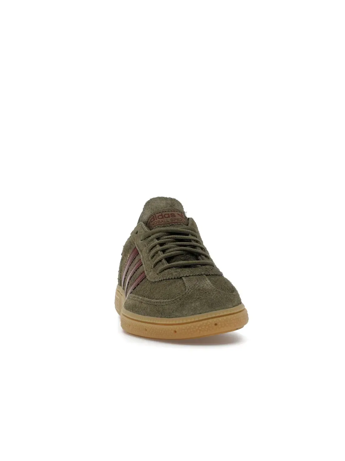 Мужские кроссовки Lifestyle с замшевым верхом Adidas Handball Spezial — изображение 2 из 4, оливковый коричневый