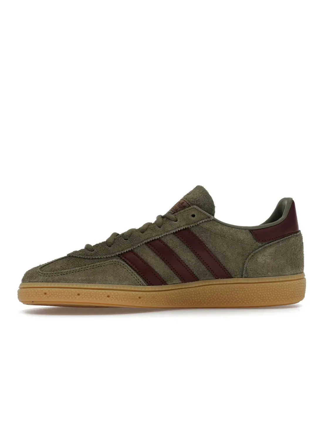 Мужские кроссовки Lifestyle с замшевым верхом Adidas Handball Spezial — изображение 3 из 4, оливковый коричневый