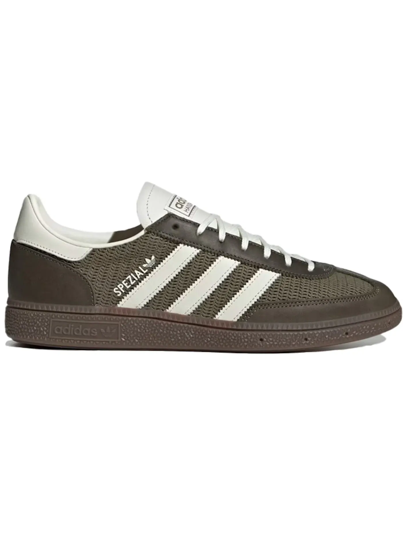 Мужские кроссовки Lifestyle Adidas Handball Spezial — изображение 1 из 1, оливковый/слоновая кость