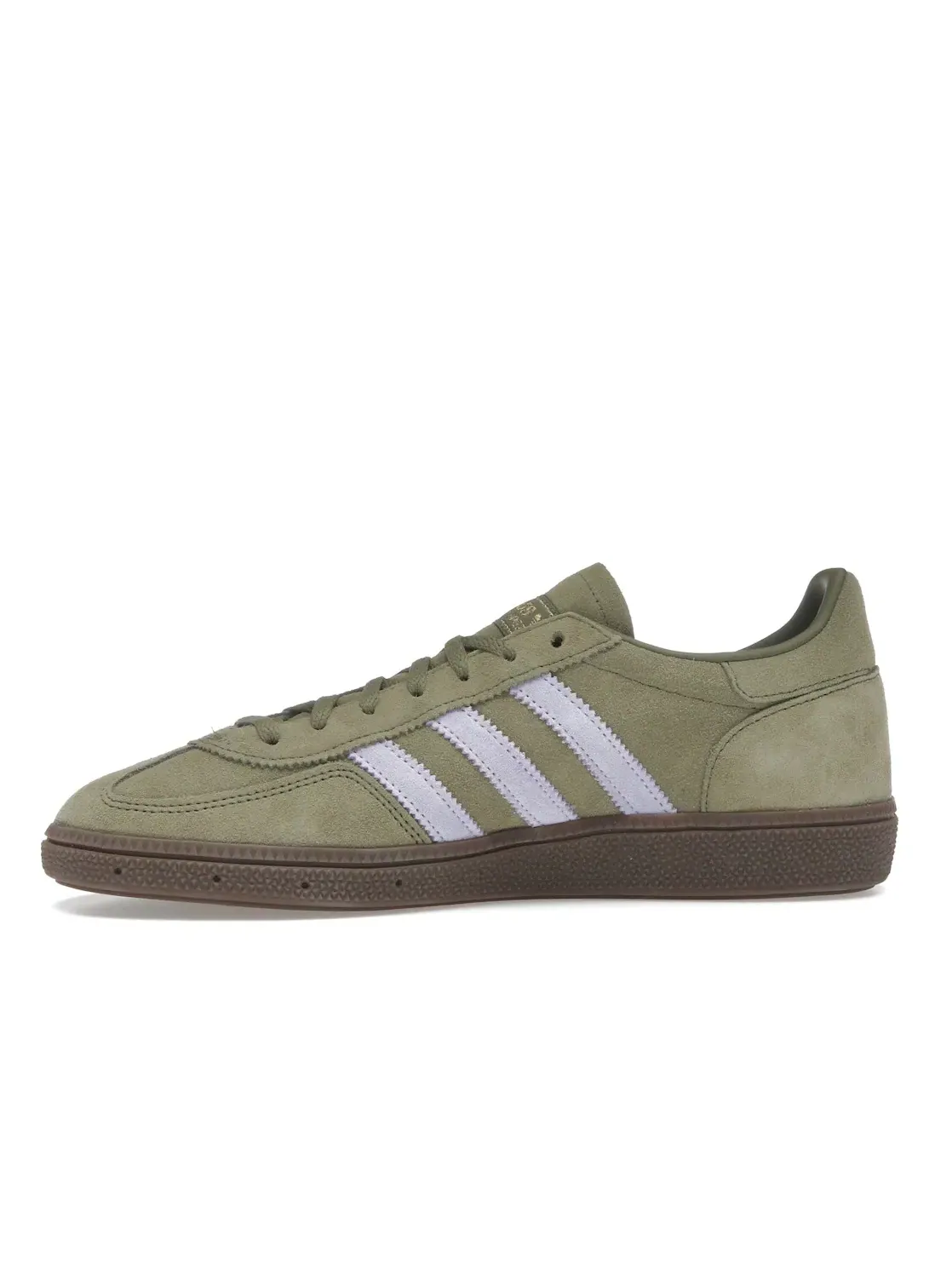 Женские кроссовки Lifestyle Adidas Handball Spezial — изображение 3 из 4, оливковый/фиолетовый