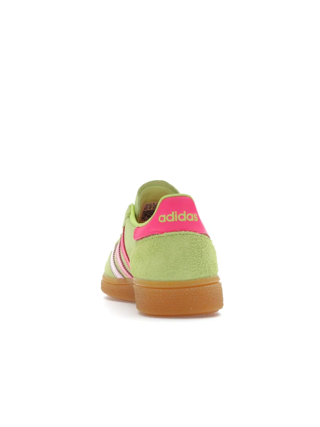 Женские кроссовки Lifestyle Adidas Handball Spezial — изображение 4 из 4, зеленый/розовый
