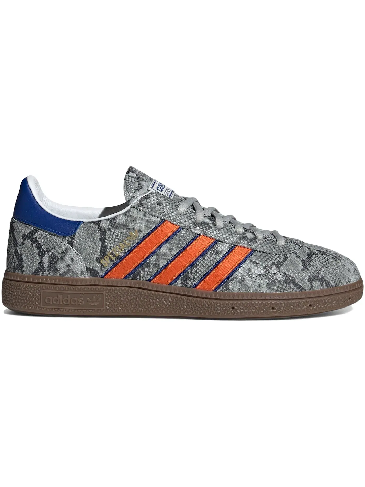 Мужские кроссовки Lifestyle с принтом Adidas Handball Spezial — изображение 1 из 1, серый/оранжевый