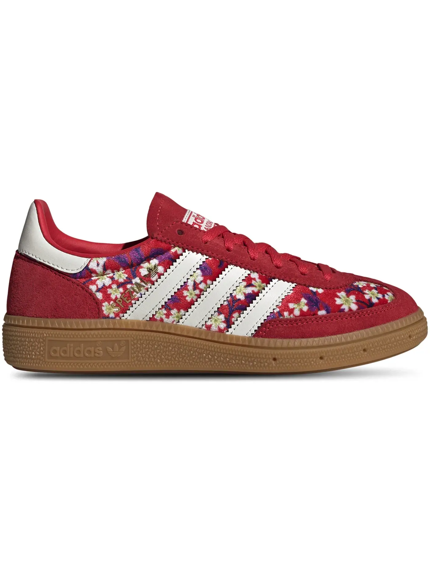 Детские кеды Lifestyle Adidas Handball Spezial — изображение 1 из 1, белый красный