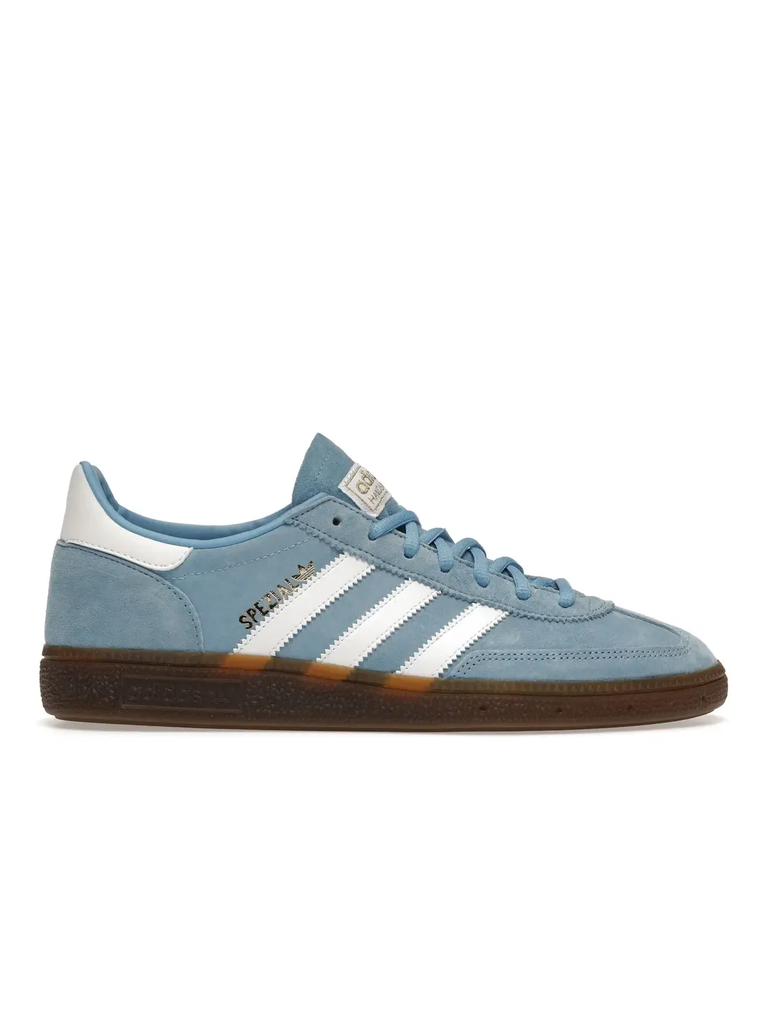 Мужские кроссовки Lifestyle с замшевым верхом Adidas Handball Spezial — изображение 1 из 4, светлый синий/белый