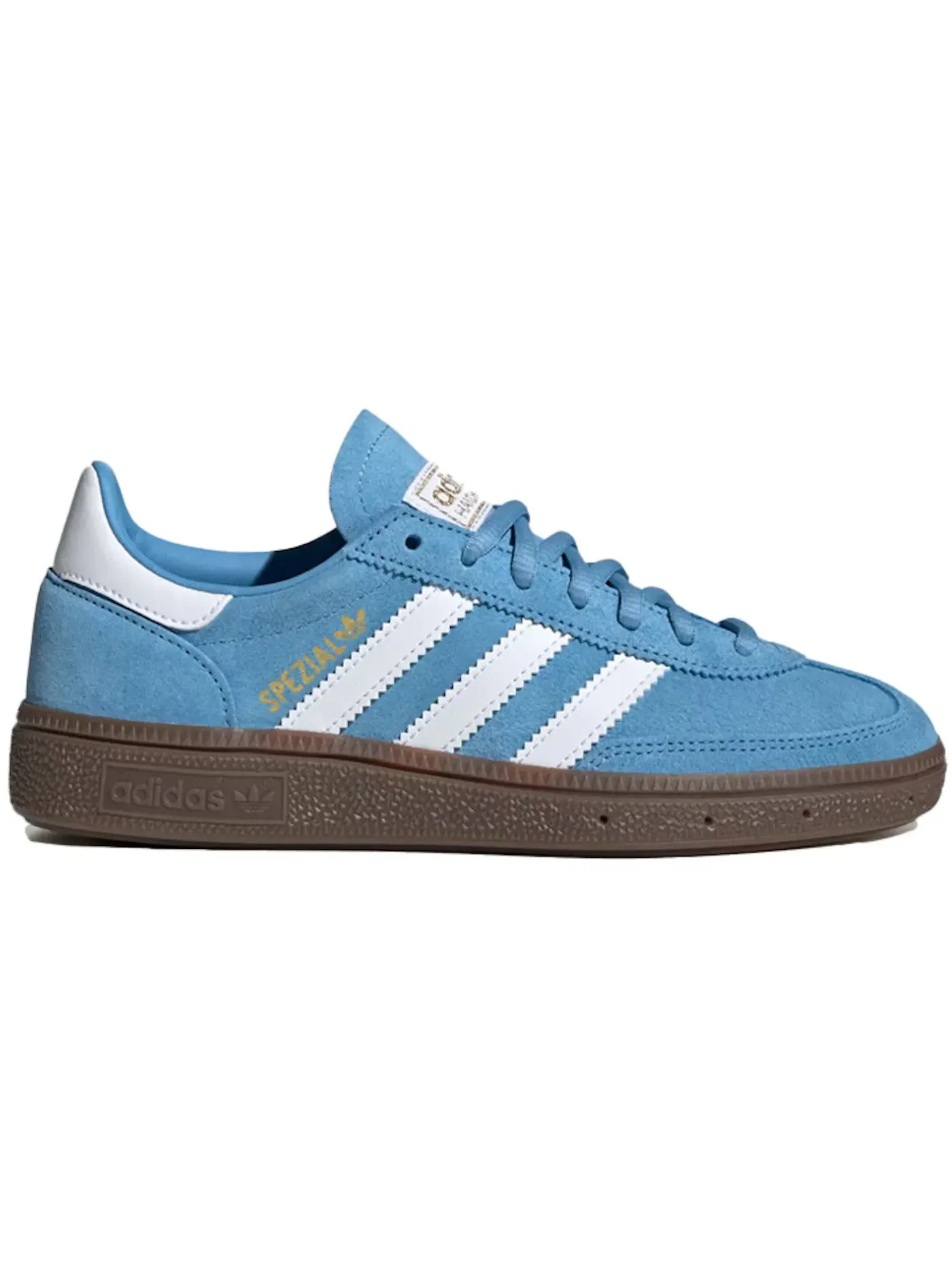 Детские кроссовки с классическим дизайном Adidas Handball Spezial — изображение 1 из 1, светлый синий/белый