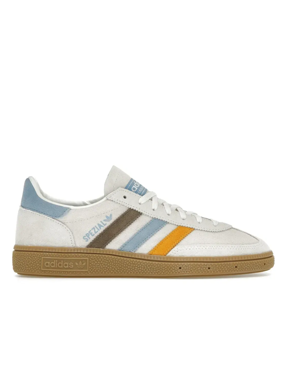 Женские кроссовки Lifestyle Adidas Handball Spezial — изображение 1 из 4, белый/светлый синий