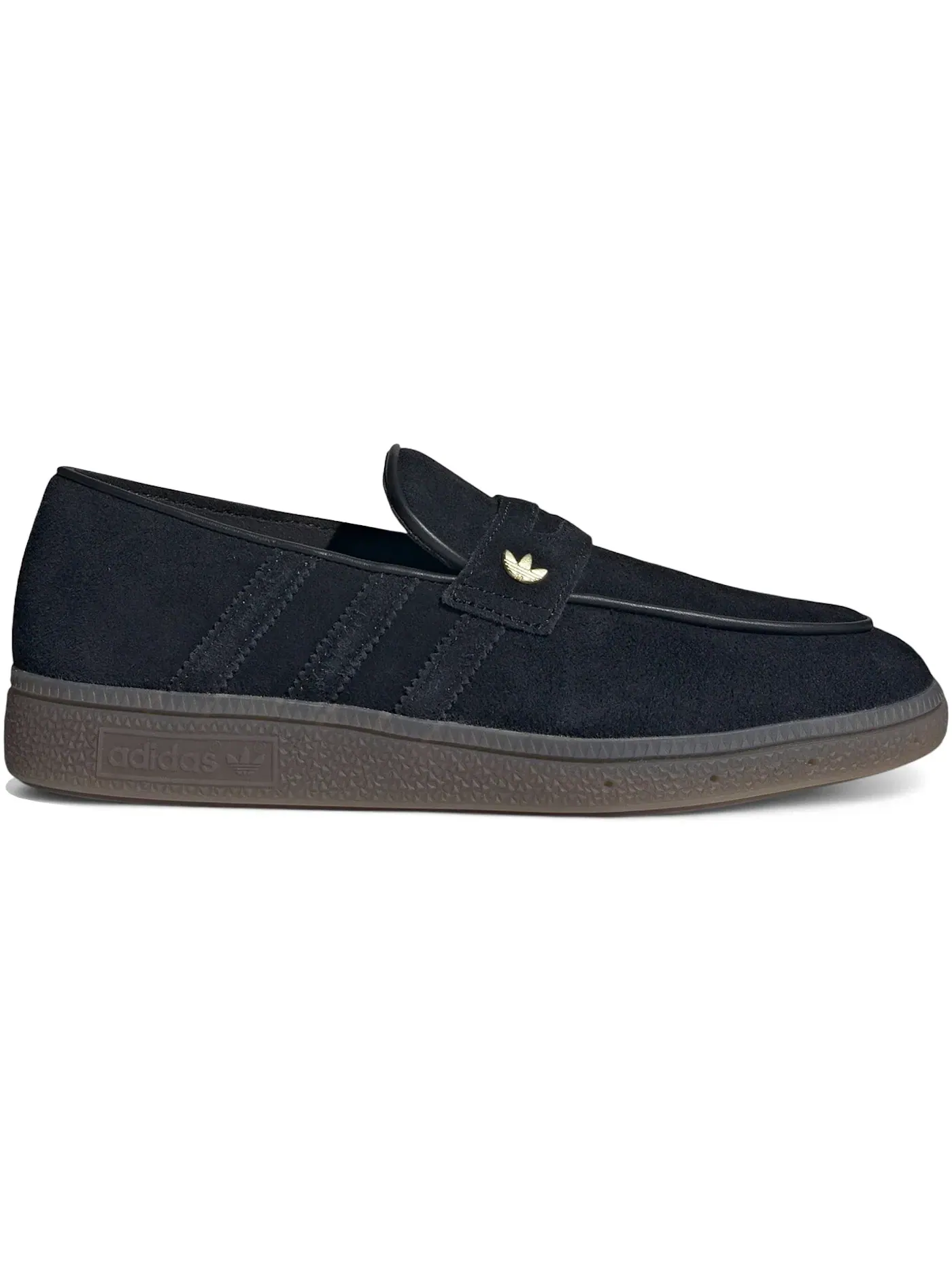 Женские лоферы с принтом Adidas Handball Spezial Loafer — изображение 1 из 1, черный/черный