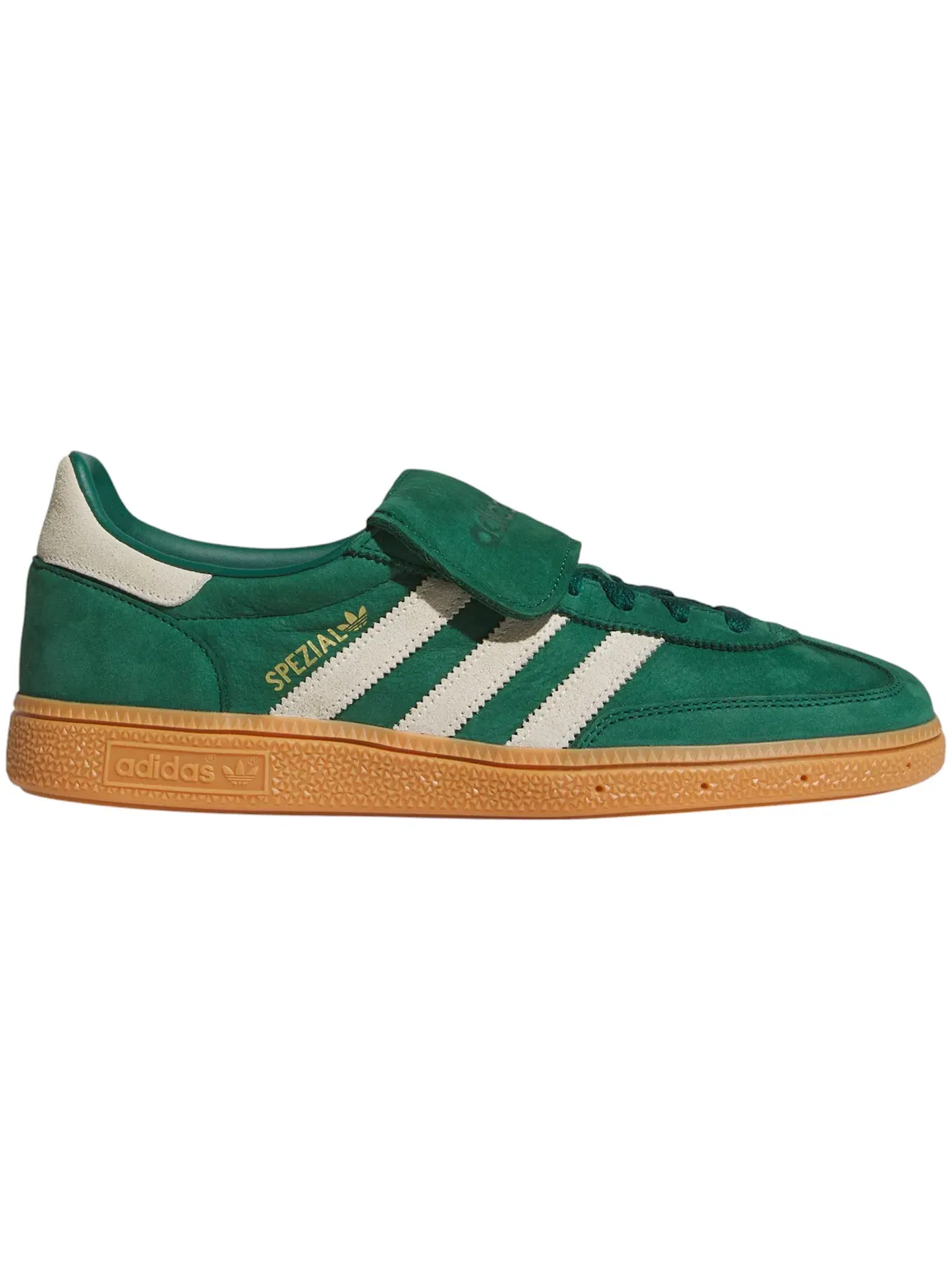 Мужские кроссовки Lifestyle Adidas Handball Spezial LT — изображение 1 из 1, зеленый кремовый белый