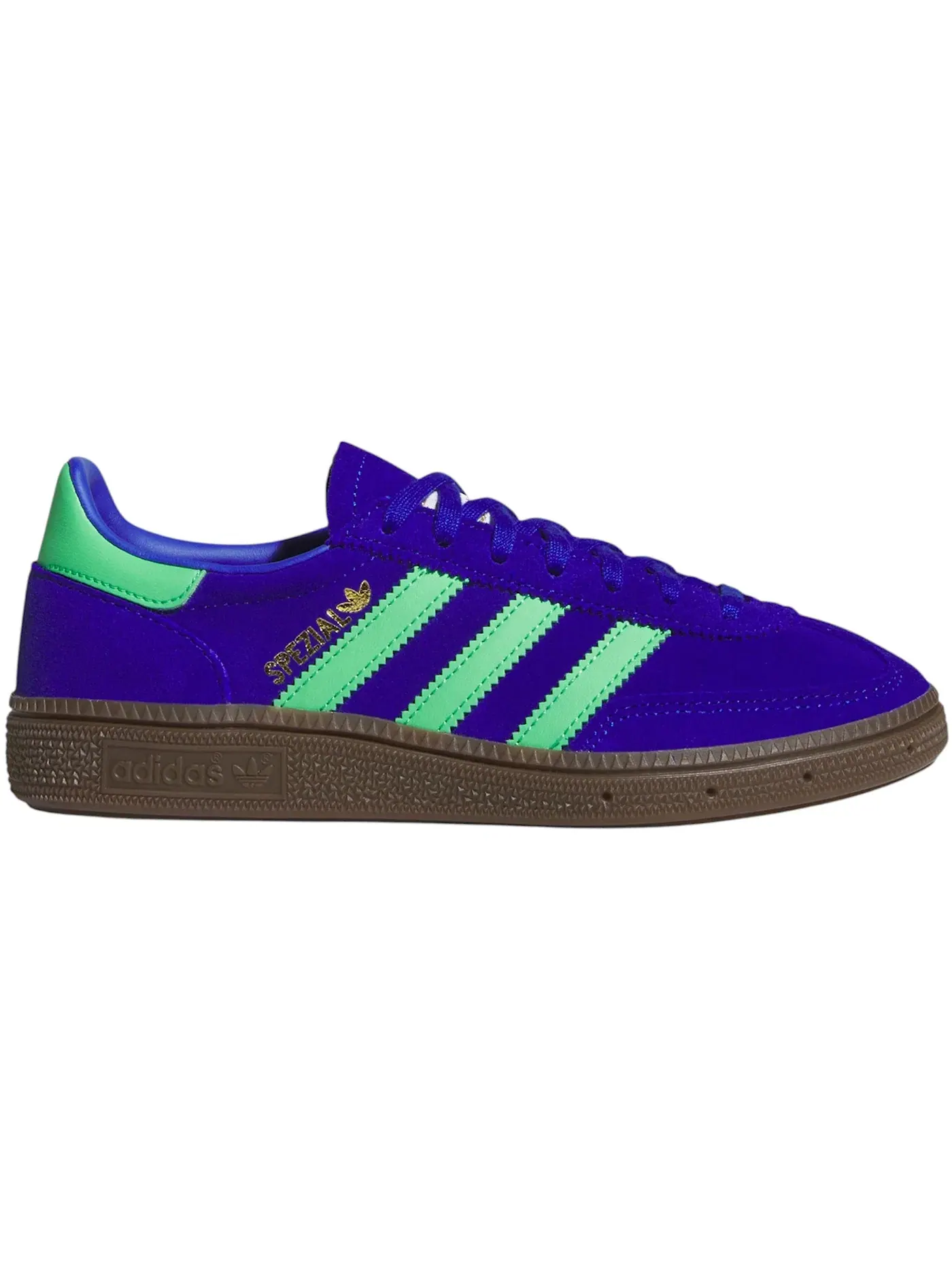 Детские кроссовки Lifestyle с замшевым верхом Adidas Handball Spezial — изображение 1 из 1, синий зеленый
