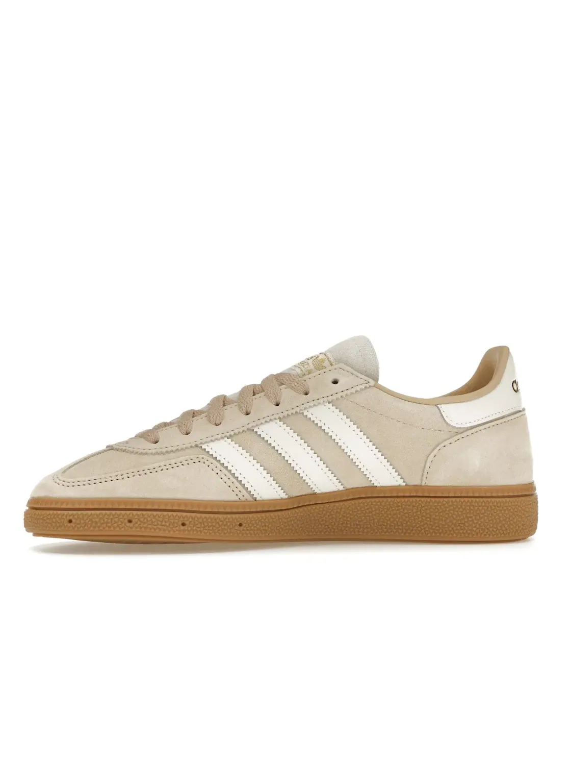 Мужские кроссовки замшевые Adidas Handball Spezial — изображение 3 из 4, бежевый/белый