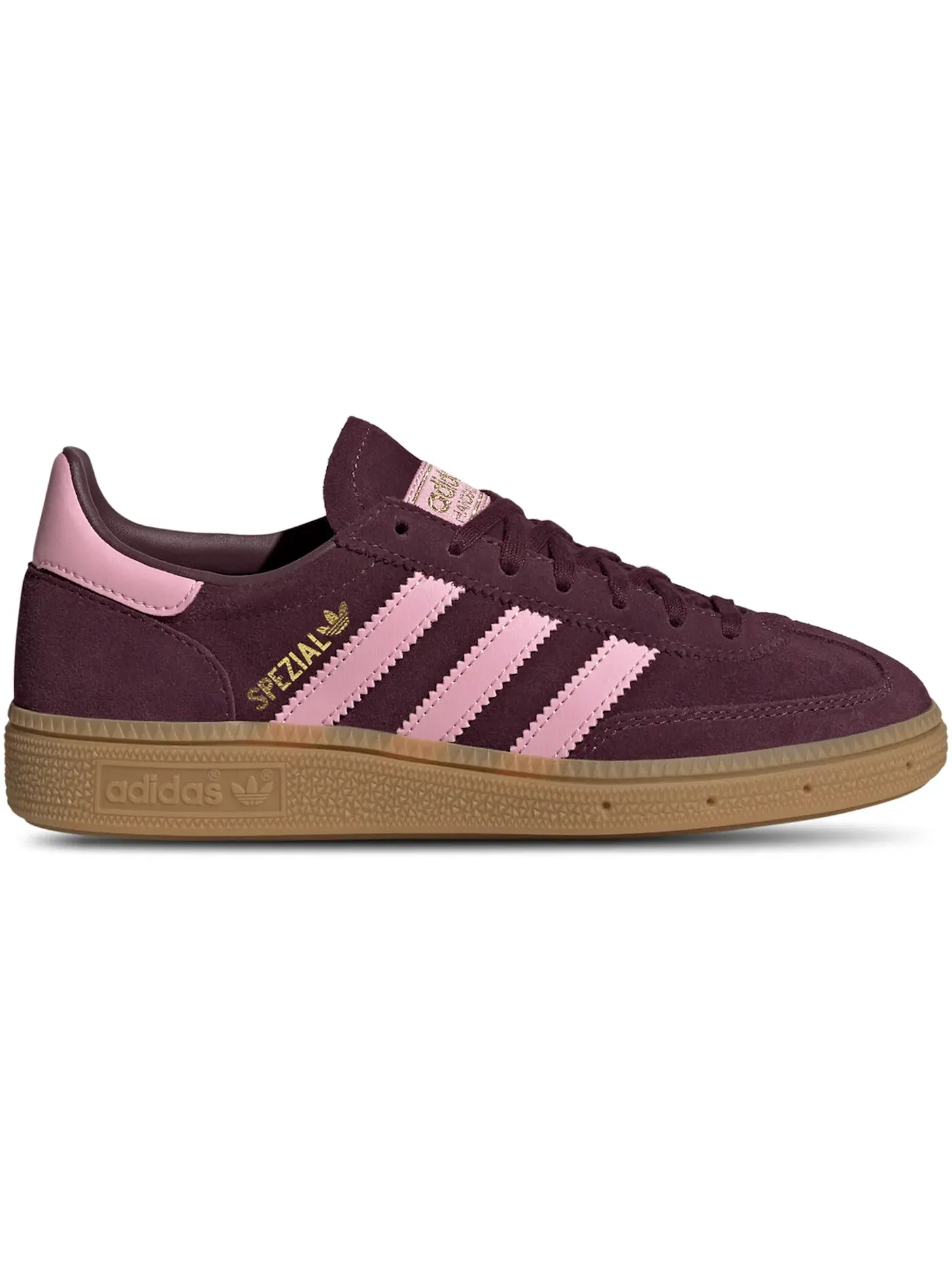 Детские кроссовки с замшевым верхом Adidas Handball Spezial — изображение 1 из 1, розовый