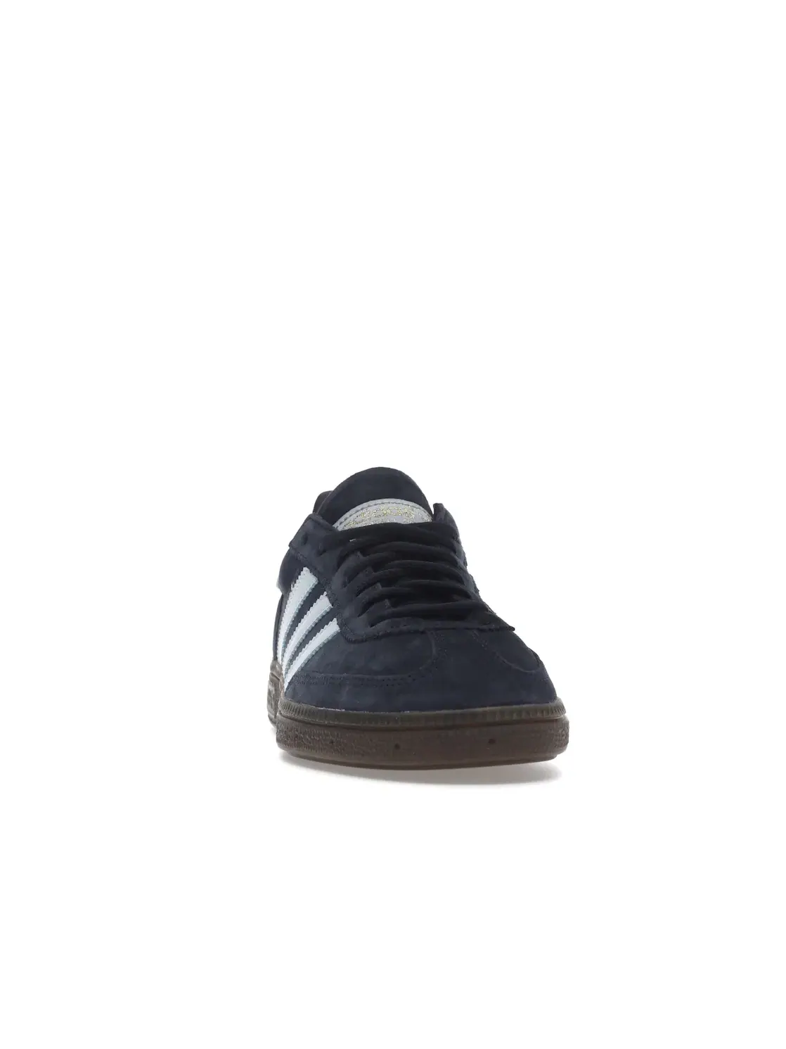 Мужские кроссовки с замшевым верхом Adidas Handball Spezial Navy Gum — изображение 2 из 4, темно-синий/прозрачный