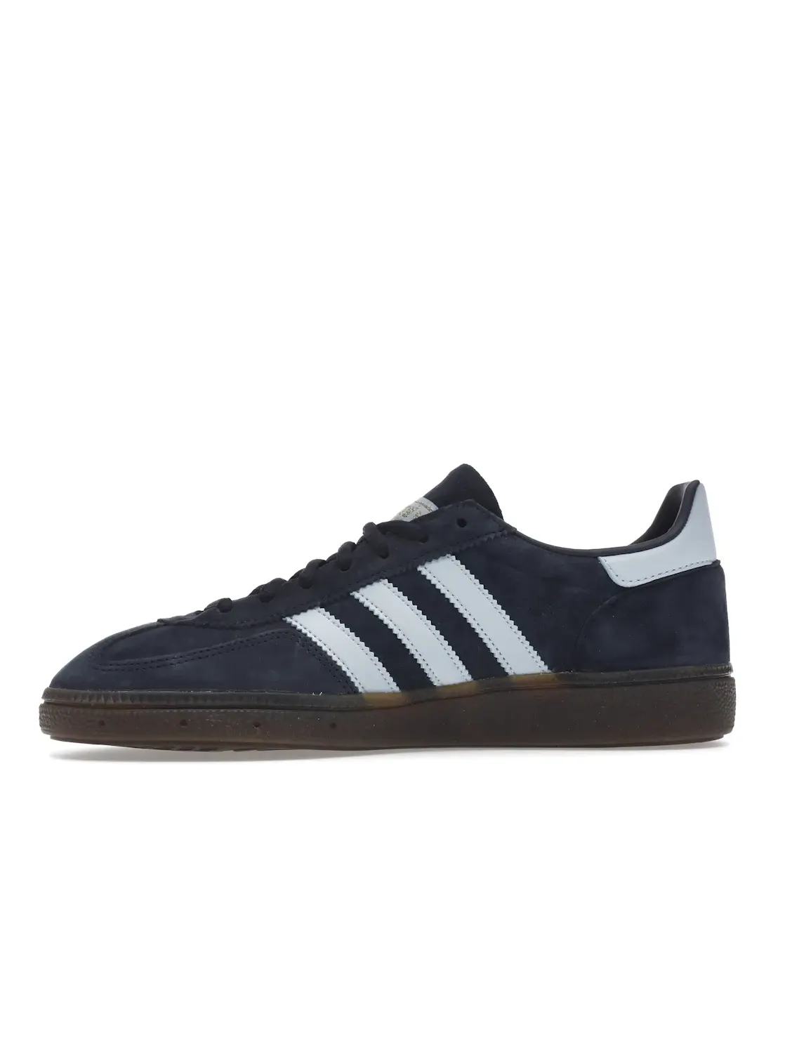 Мужские кроссовки с замшевым верхом Adidas Handball Spezial Navy Gum — изображение 3 из 4, темно-синий/прозрачный
