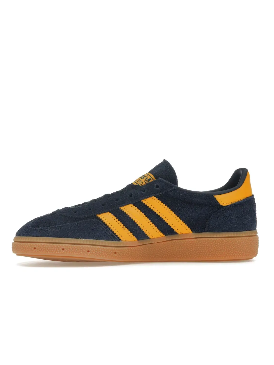 Женские кроссовки замшевые Adidas Handball Spezial — изображение 3 из 4, индиго/желтый