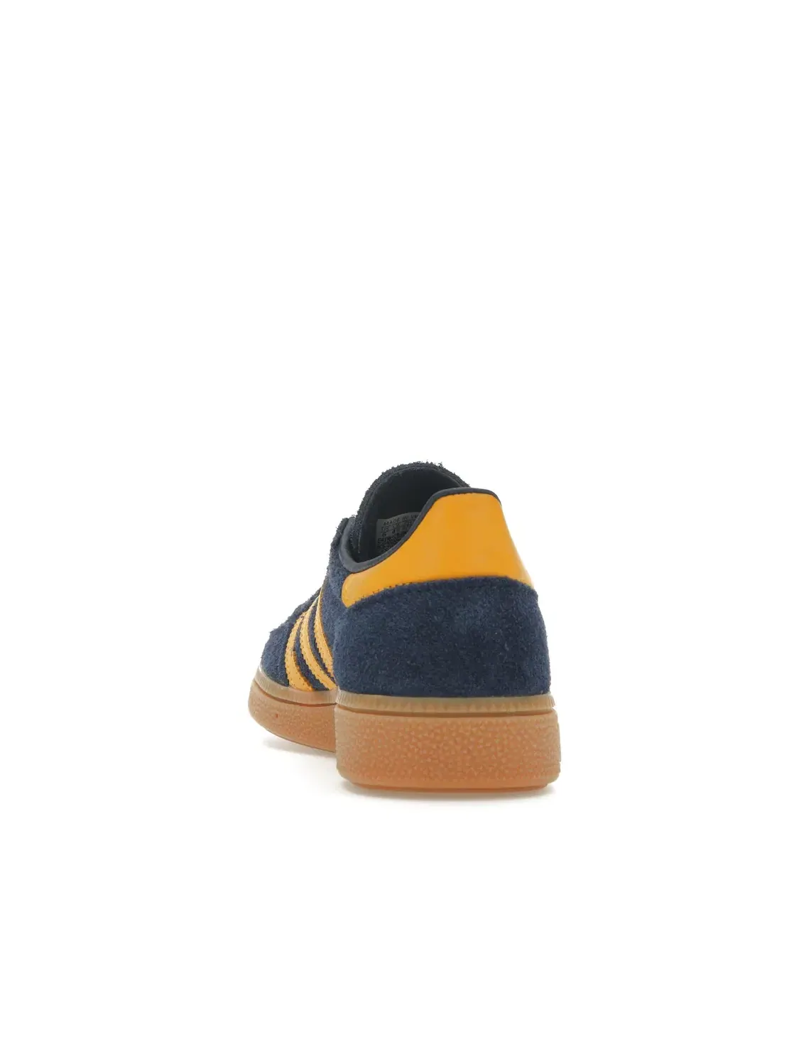 Женские кроссовки замшевые Adidas Handball Spezial — изображение 4 из 4, индиго/желтый