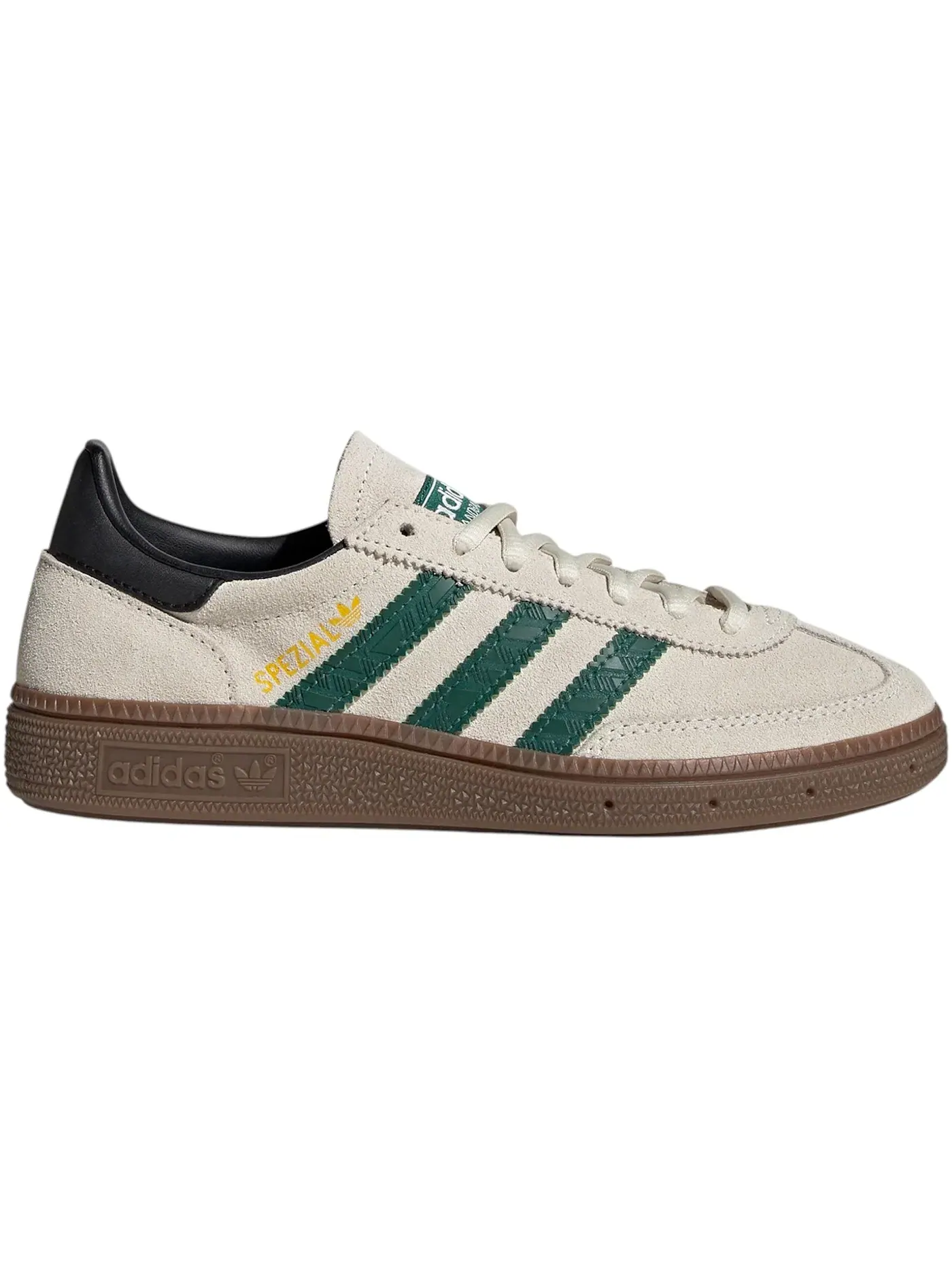 Детские кроссовки Lifestyle с замшевым верхом Adidas Handball Spezial — изображение 1 из 1, белый/зеленый