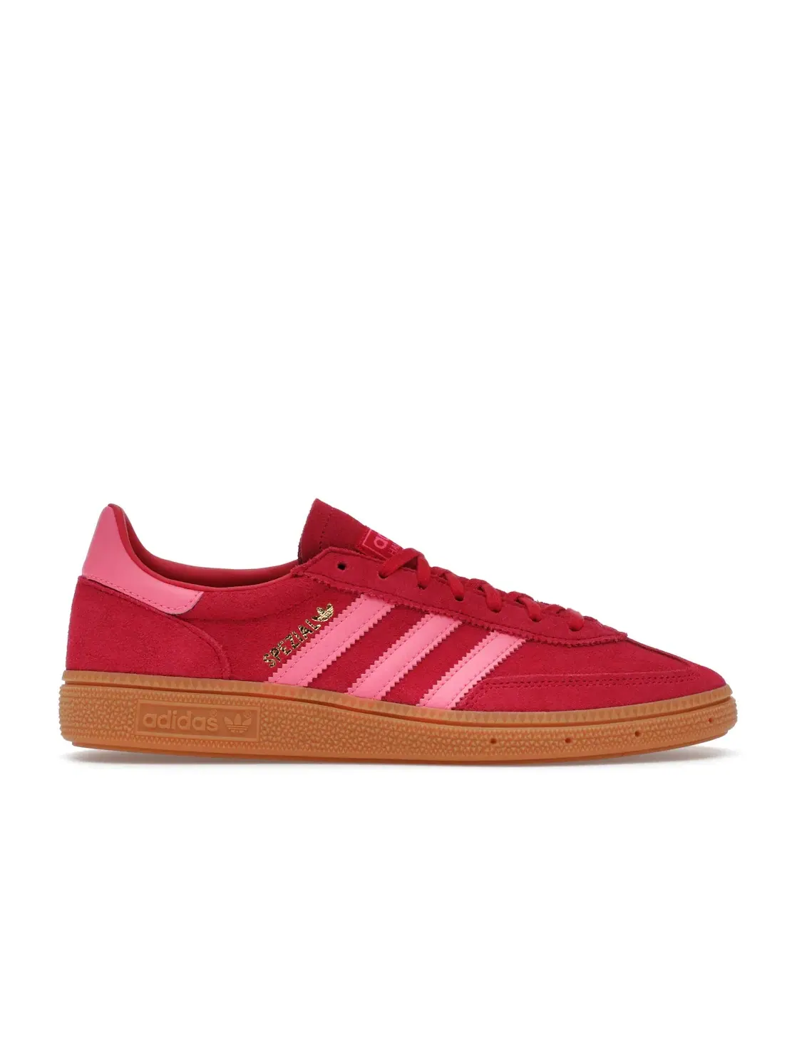 Детские кроссовки Lifestyle с замшевым верхом Adidas Handball Spezial — изображение 1 из 4, красный розовый