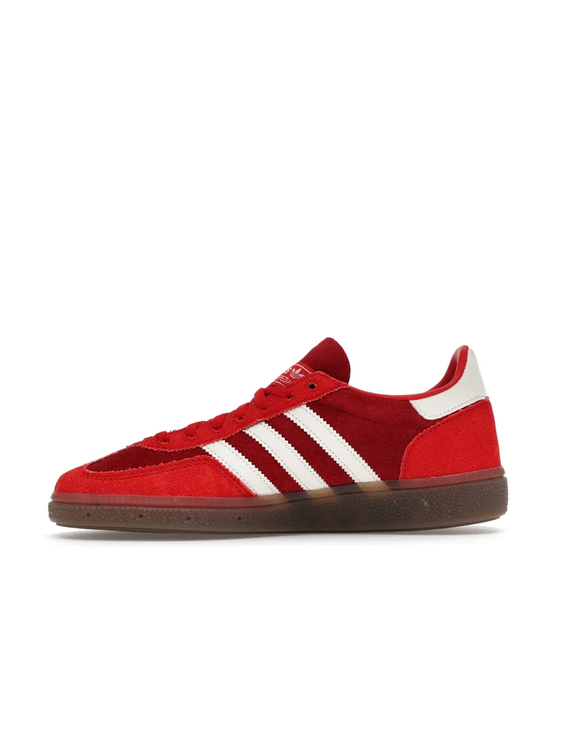 Женские кроссовки из замши Scarlet Cloud White Adidas Handball Spezial — изображение 3 из 4, белый