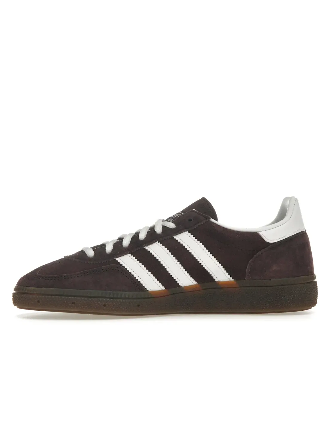 Мужские кроссовки с контрастными вставками Adidas Handball Spezial — изображение 3 из 4, коричневый белый
