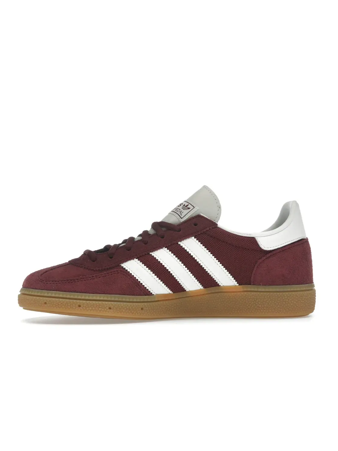 Мужские кроссовки с низким профилем Adidas Handball Spezial — изображение 3 из 4, красный/белый/белый