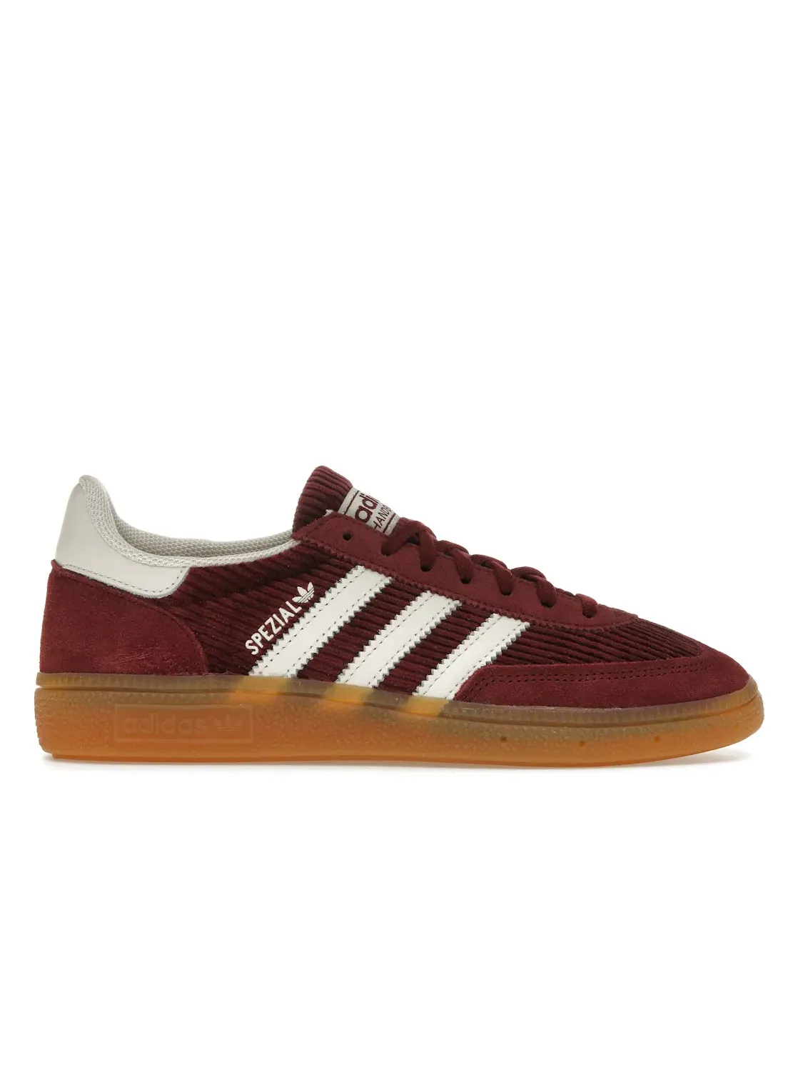 Женские кроссовки с замшевым верхом Adidas Handball Spezial — изображение 1 из 4, красный/белый