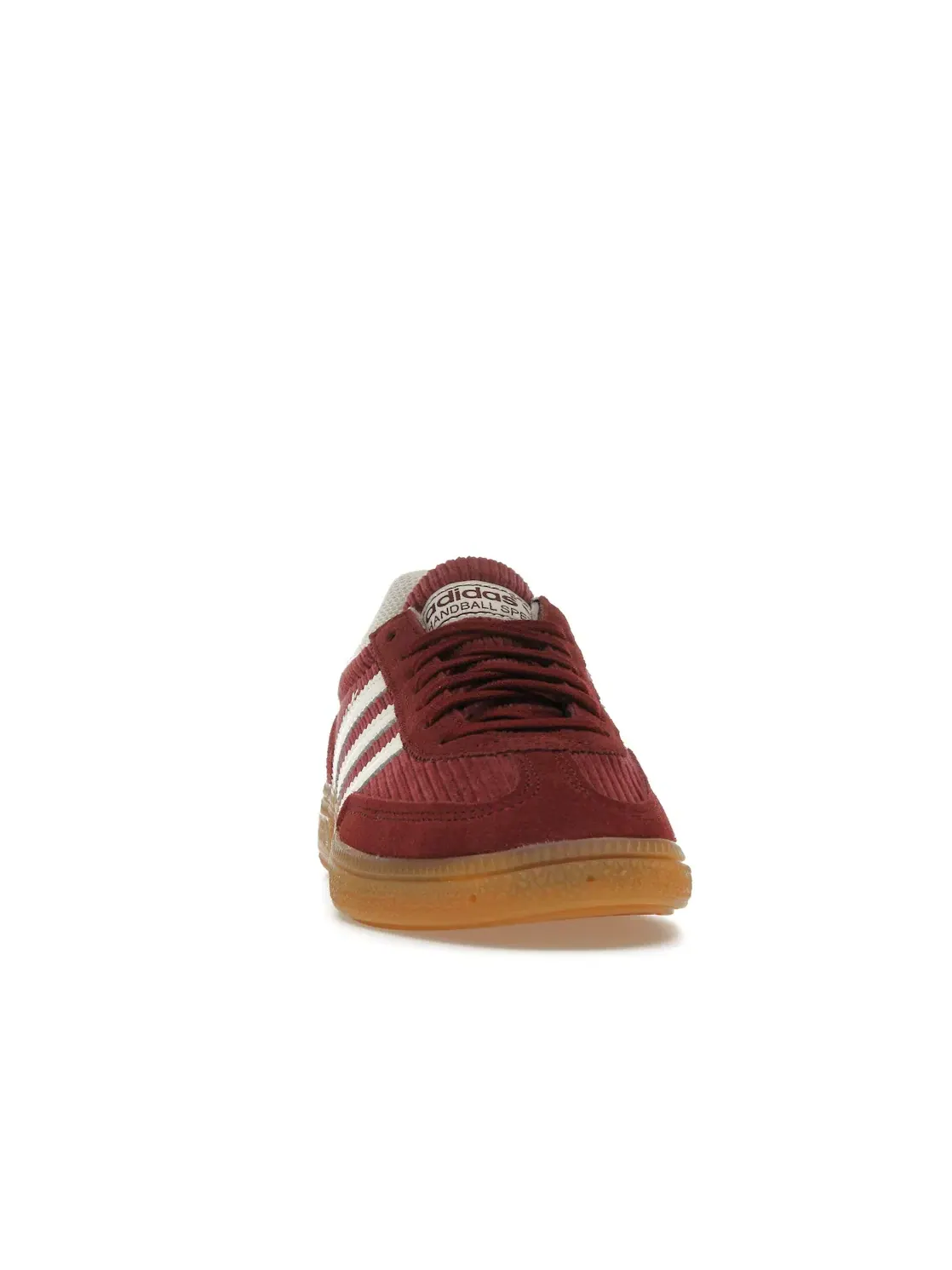 Женские кроссовки с замшевым верхом Adidas Handball Spezial — изображение 2 из 4, красный/белый