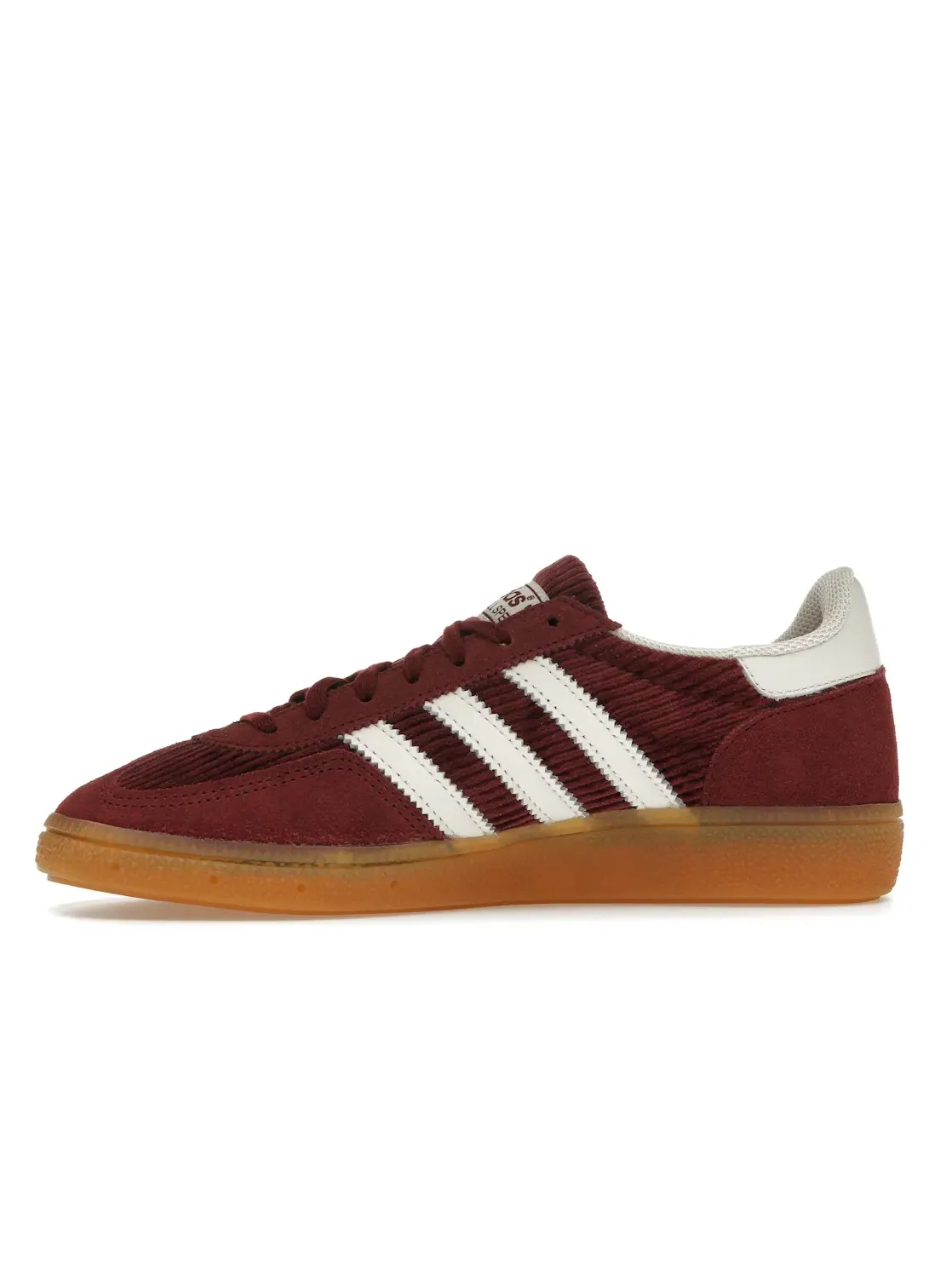Женские кроссовки с замшевым верхом Adidas Handball Spezial — изображение 3 из 4, красный/белый